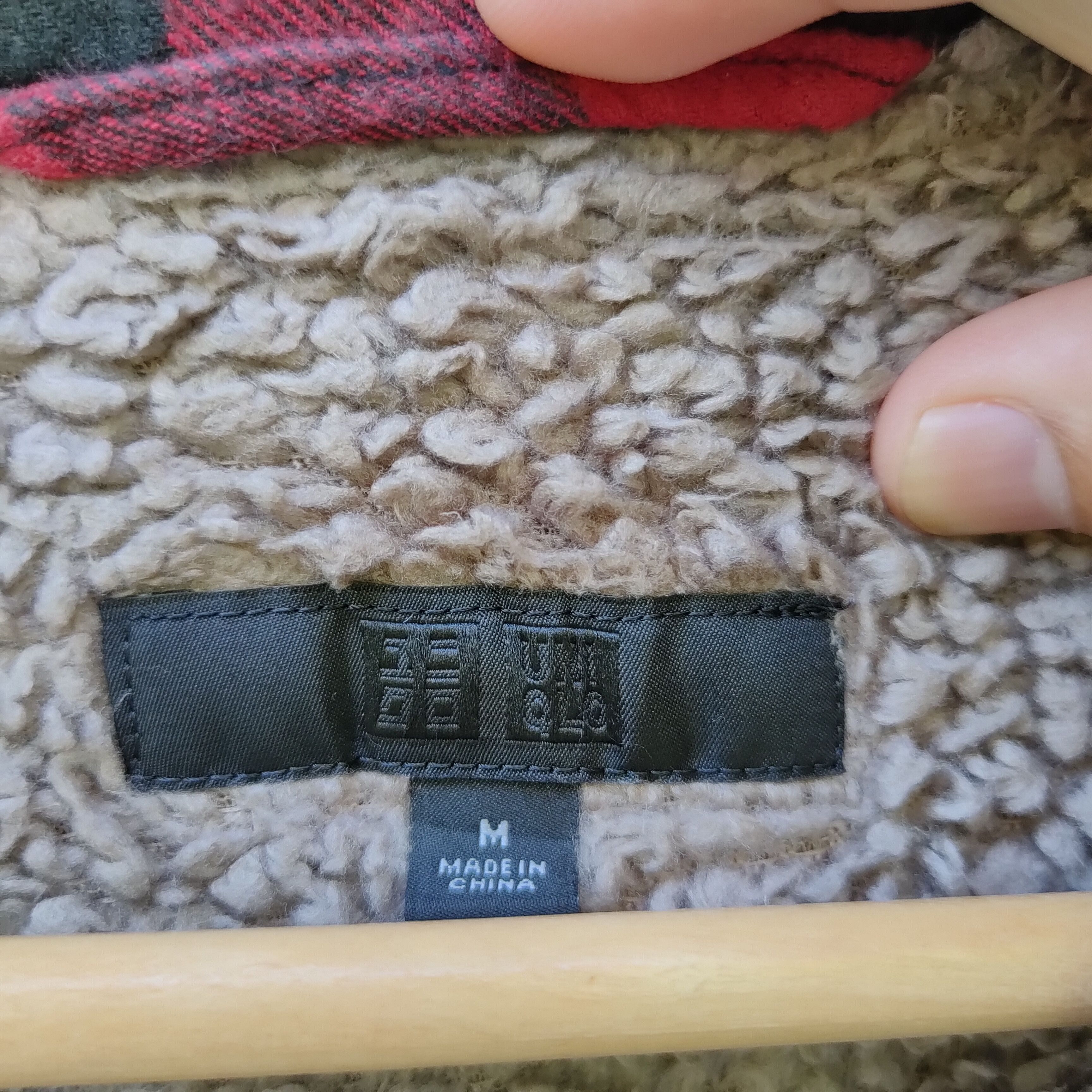 Japanese Brand Japanese Cheeckred Sherpa Fleece Inside Button Up Shirt Size US M / EU 48-50 / 2 - 12 Thumbnail