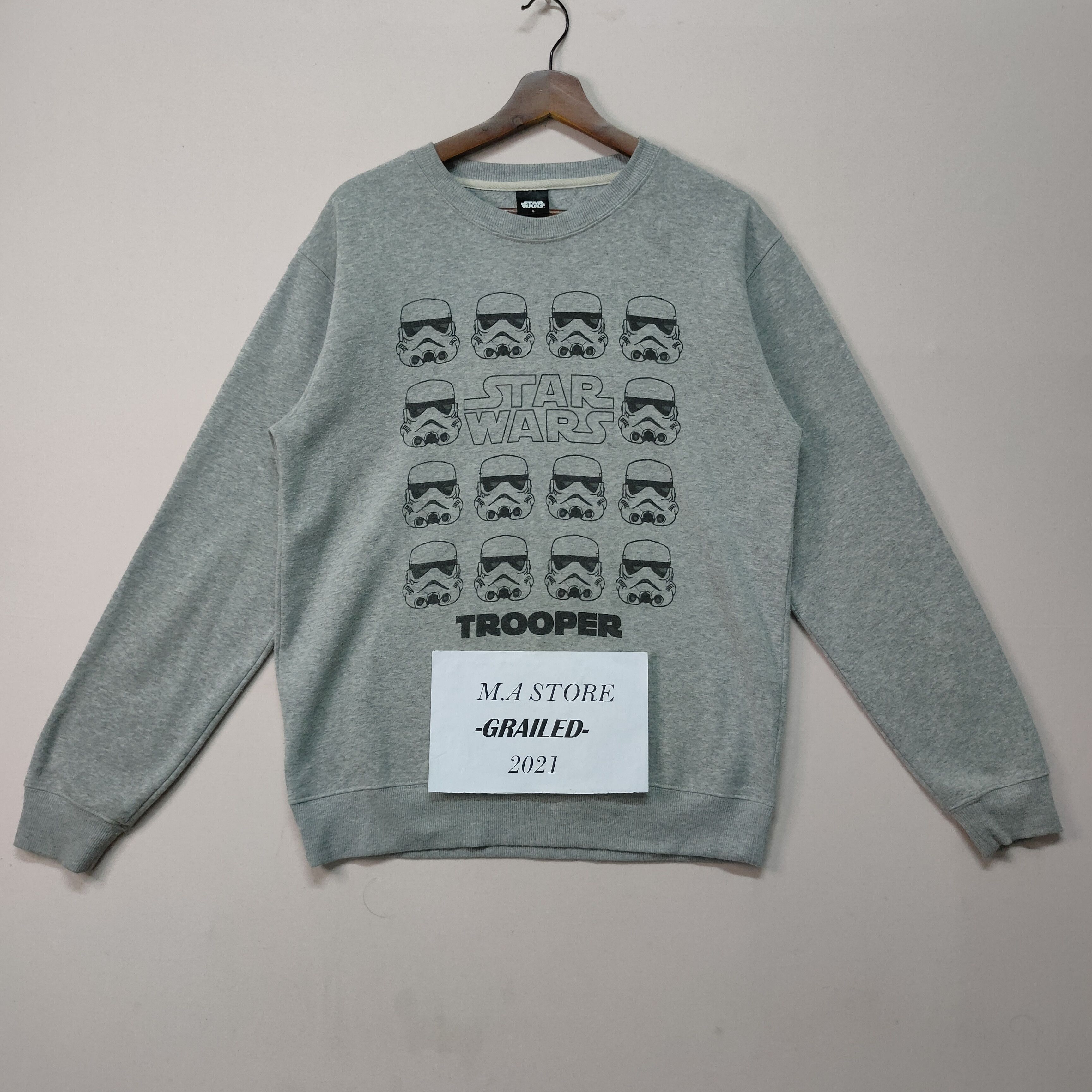 Star Wars Vintage Star Wars Trooper Sweatshirt Size US M / EU 48-50 / 2 - 1 Thumbnail