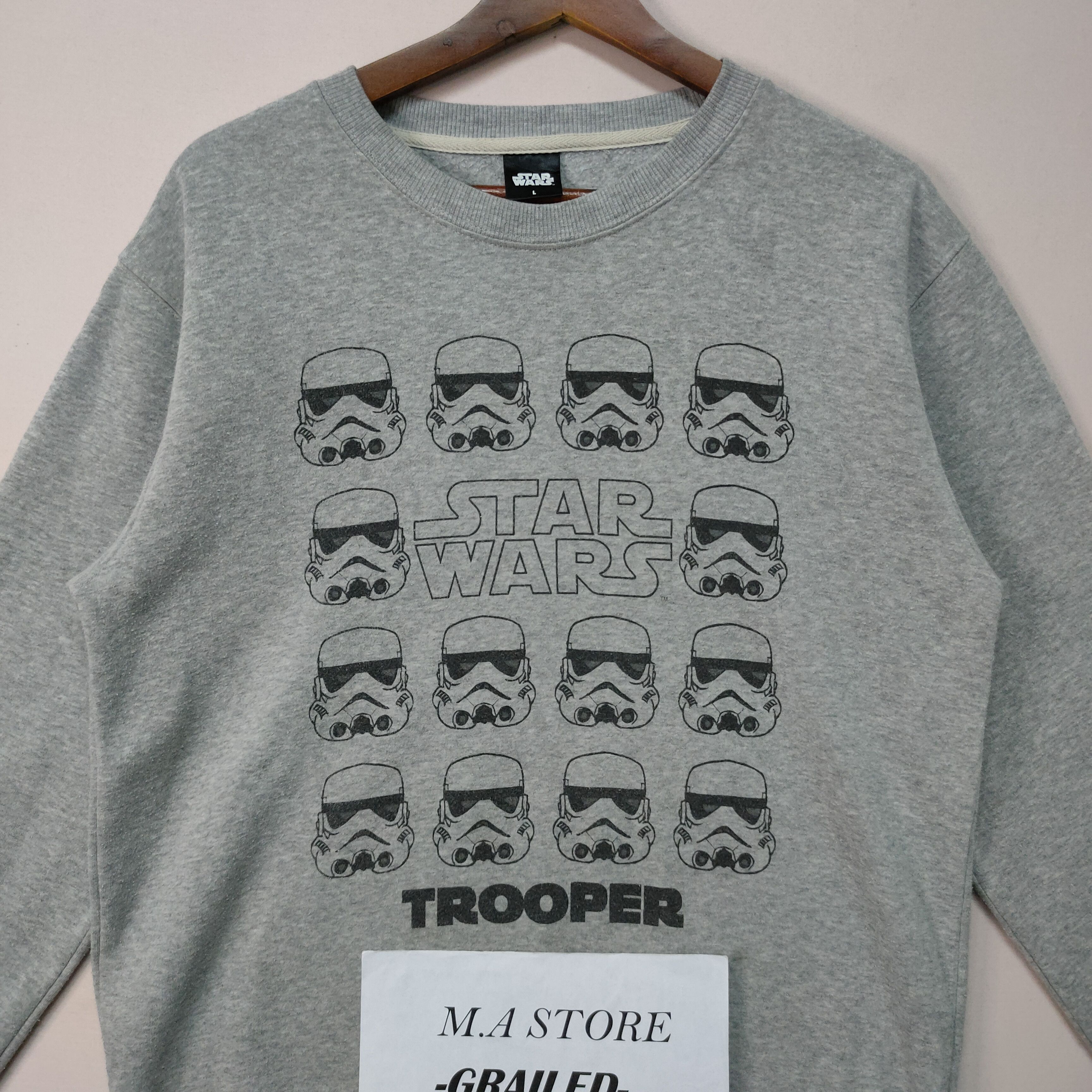 Star Wars Vintage Star Wars Trooper Sweatshirt Size US M / EU 48-50 / 2 - 2 Thumbnail