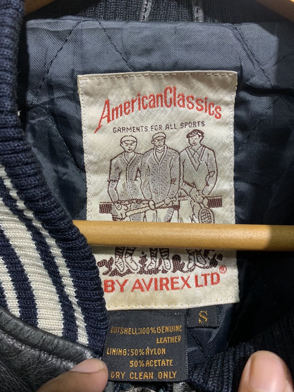 Avirex 🔥AVIREX CHAMPS GENUINE LEATHER VARSITY JACKETS Size US S / EU 44-46 / 1 - 8 Thumbnail