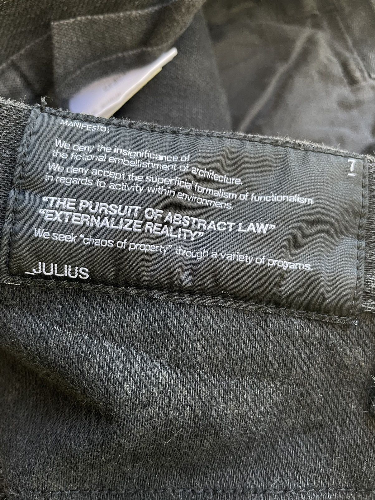 Designer Julius Knit Denim Fall Winter 2013-2014 Collection Size US 32 / EU 48 - 12 Thumbnail