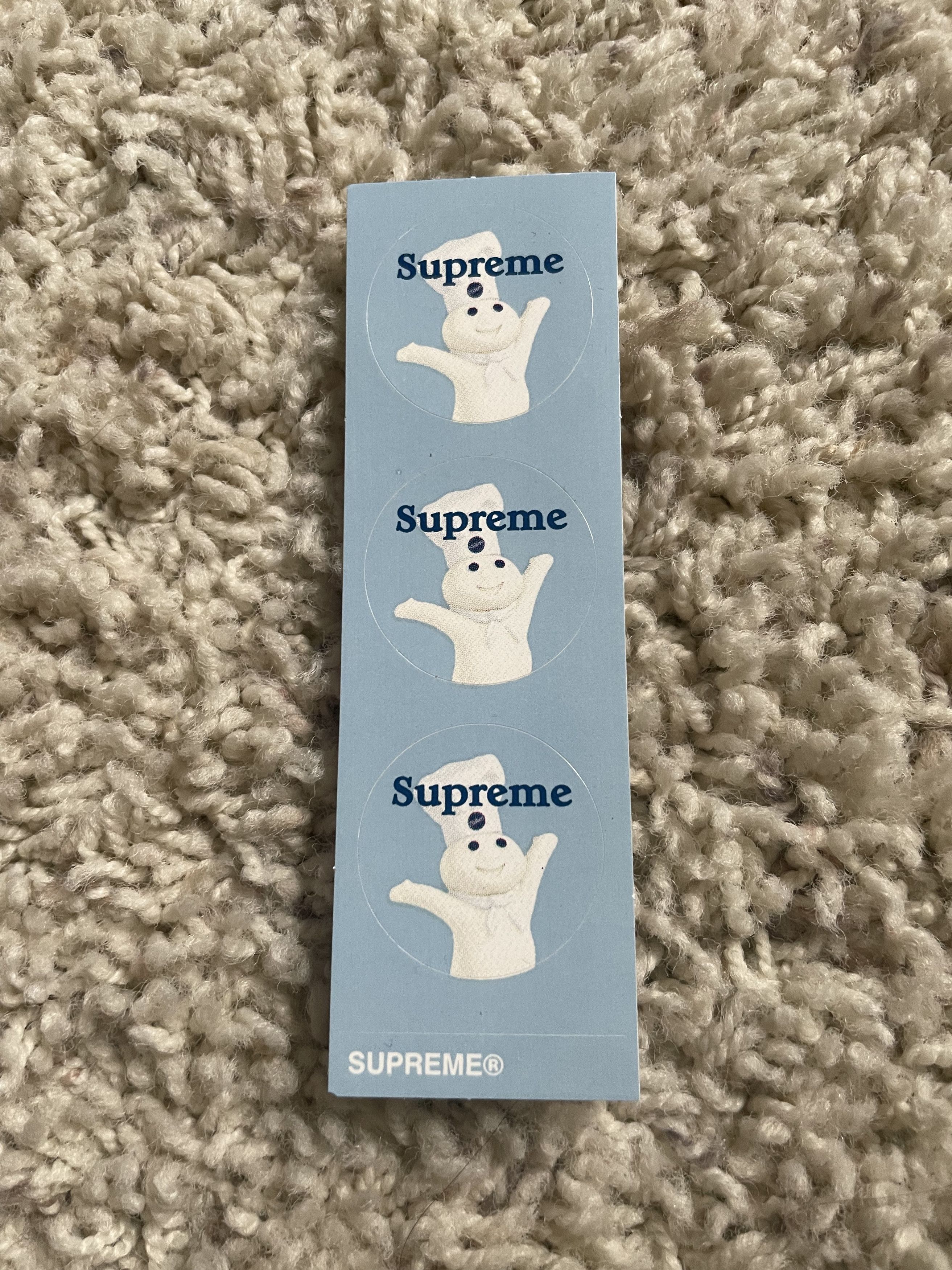 Supreme Supreme Pillsbury Doughboy Sticker Size ONE SIZE - 1 Thumbnail