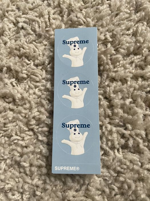 Supreme Supreme Pillsbury Doughboy Sticker | Grailed