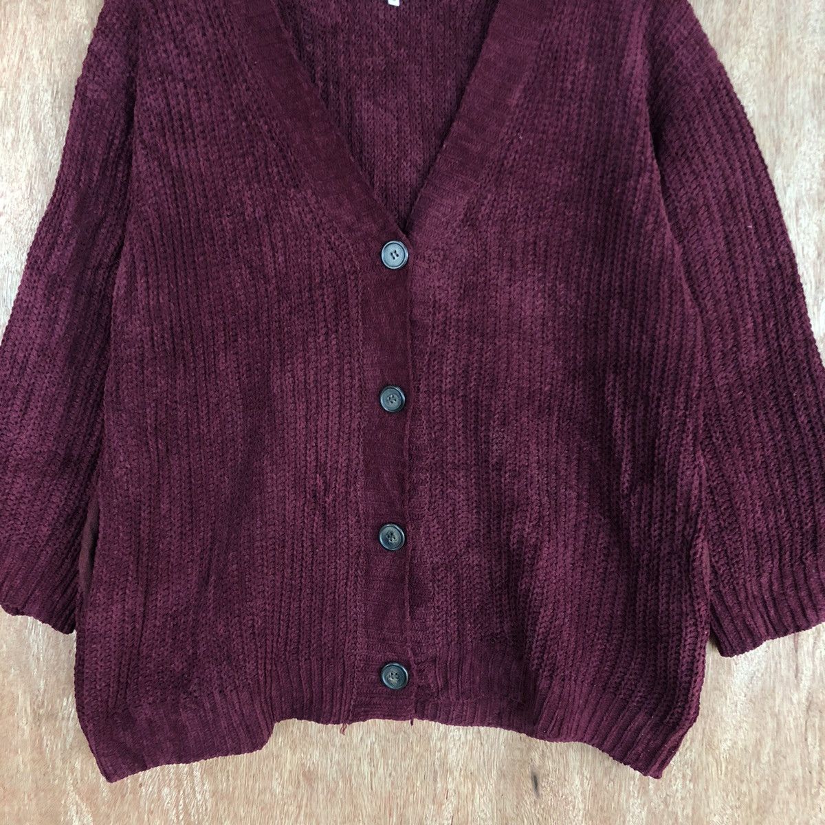 Global Work DL Global Work Red Cardigan #c905 Size US M / EU 48-50 / 2 - 8 Thumbnail