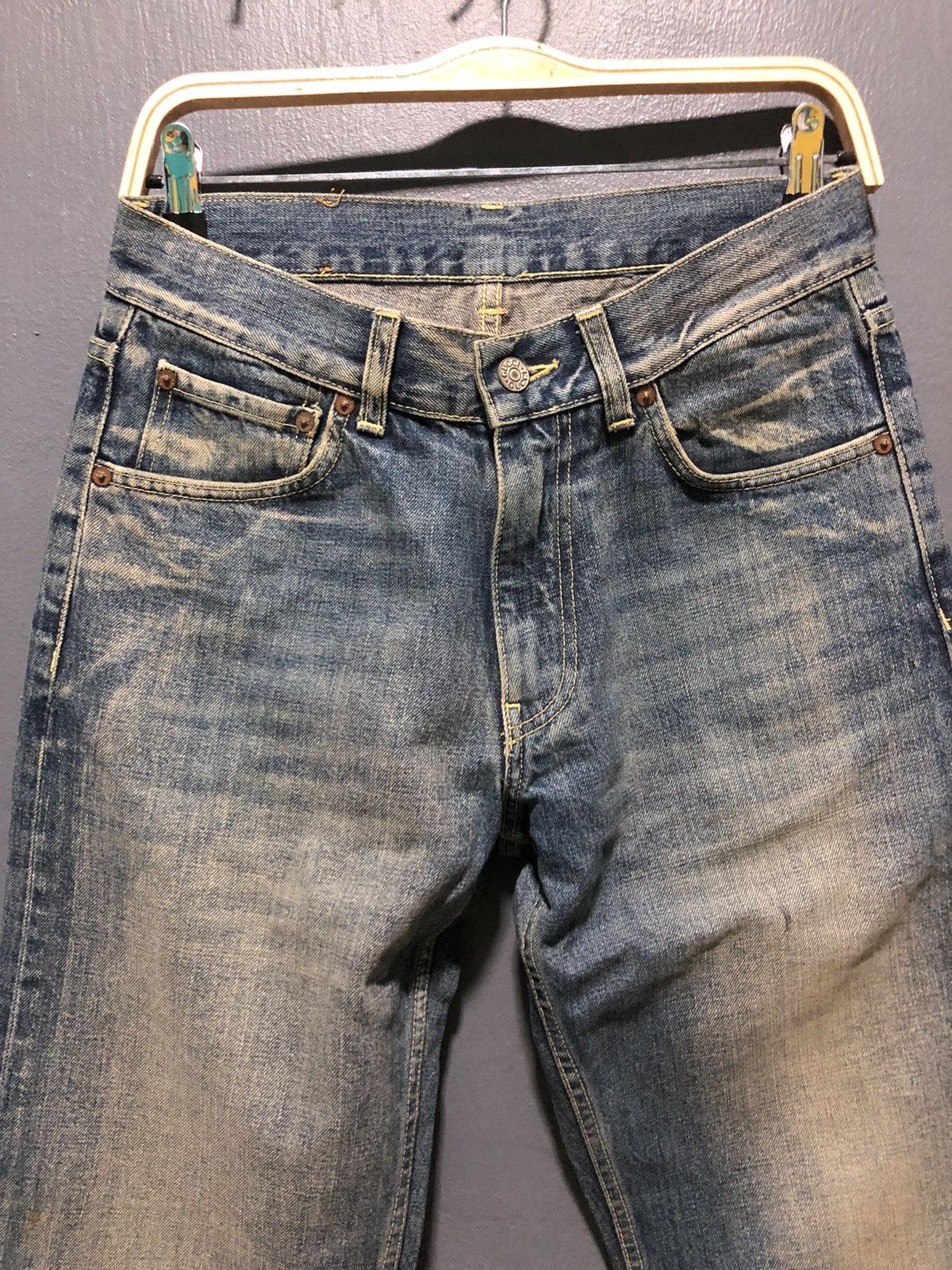 Gucci HOT🔥GUCCI SELVEDGE FLARE DENIM MADE IN ITALY 🇮🇹 Size US 30 / EU 46 - 2 Thumbnail