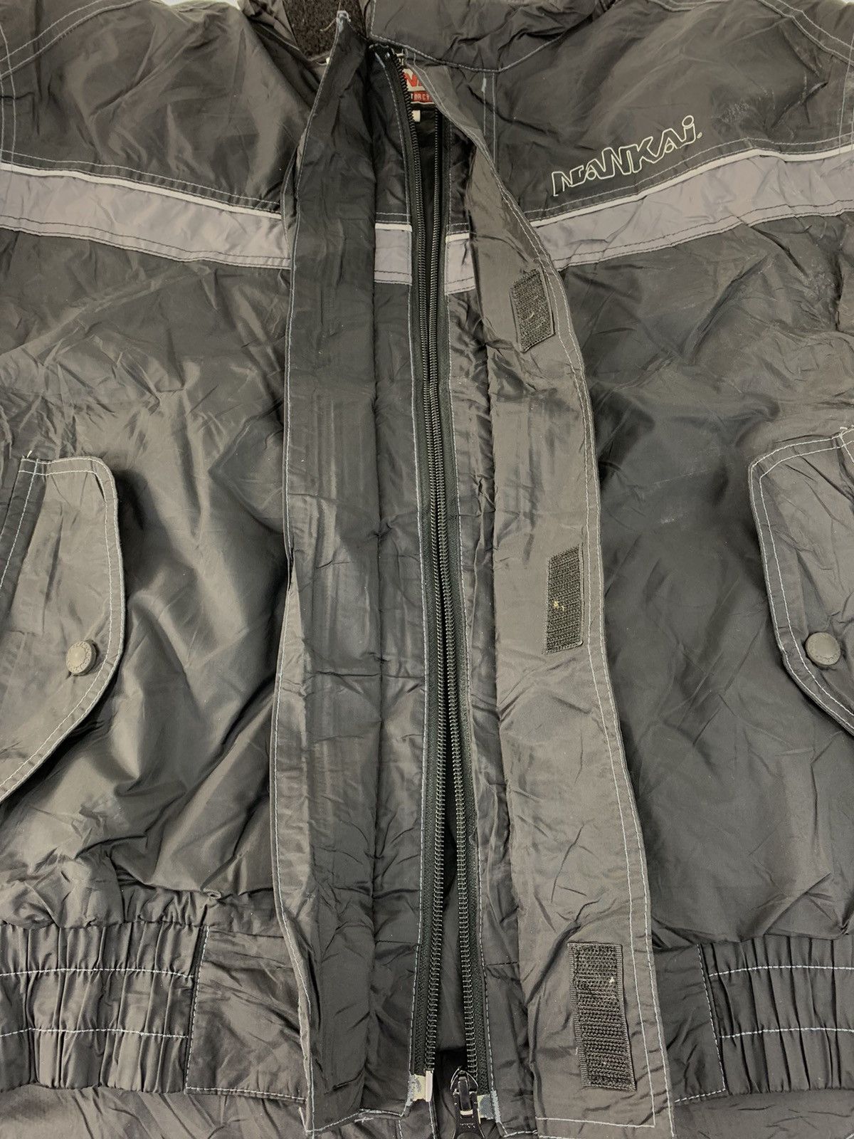 Japanese Brand Nankai Jacket Biker Riding Motorcycle Zip Velcro Style Size US L / EU 52-54 / 3 - 5 Thumbnail