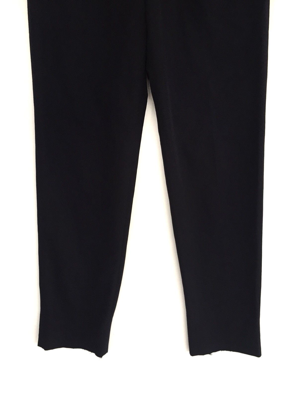 Comme des Garcons Homme FW09 Comme des Garcons Homme Black Minimal Gabardine Pants Size US 31 - 4 Thumbnail