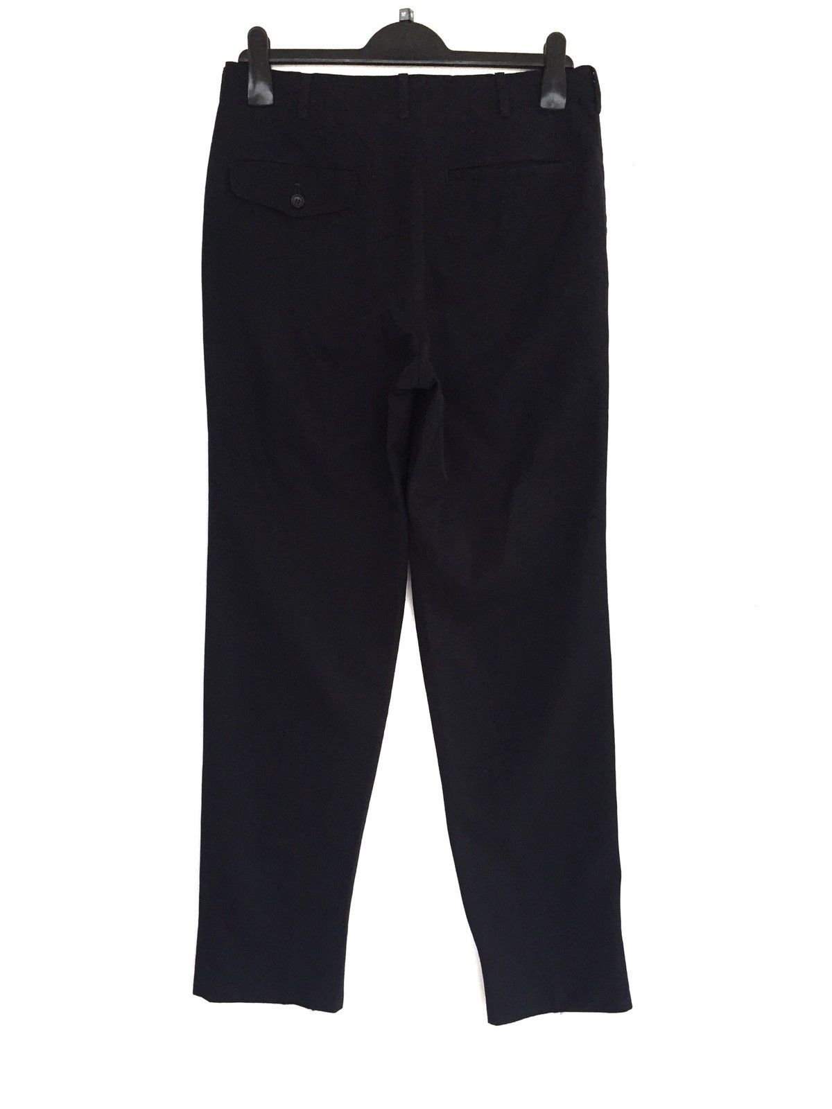 Comme des Garcons Homme FW09 Comme des Garcons Homme Black Minimal Gabardine Pants Size US 31 - 5 Thumbnail