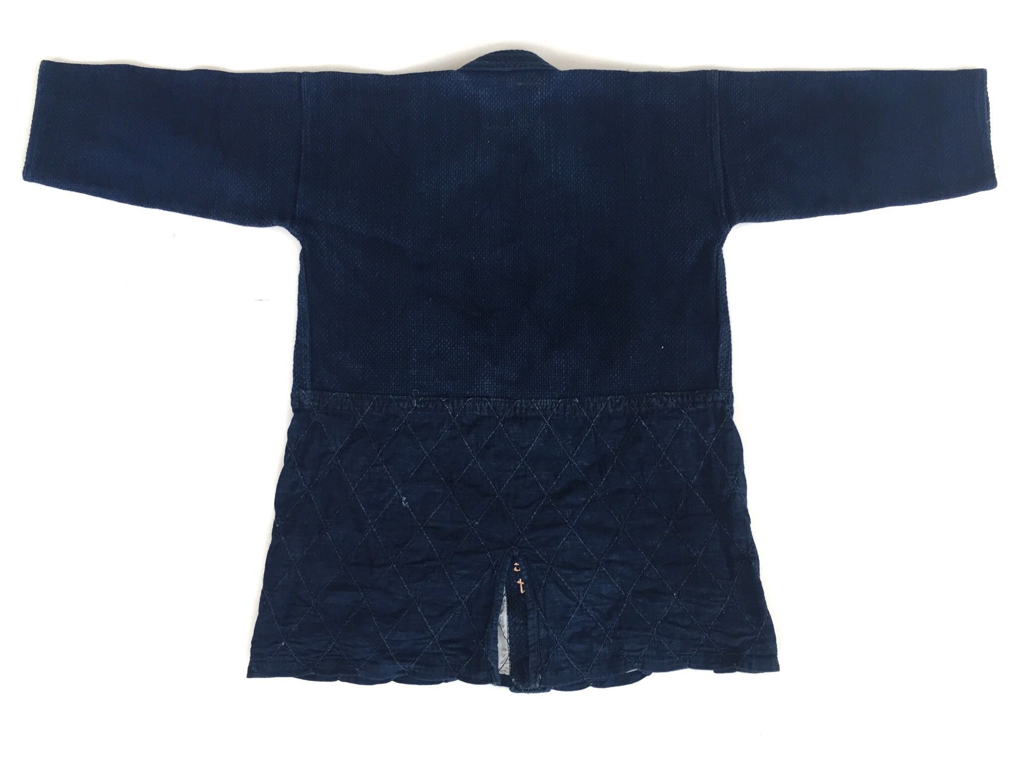 Indigo Sashiko Kendo Thick Strength Woven Samurai Jacket Size US L / EU 52-54 / 3 - 6 Thumbnail