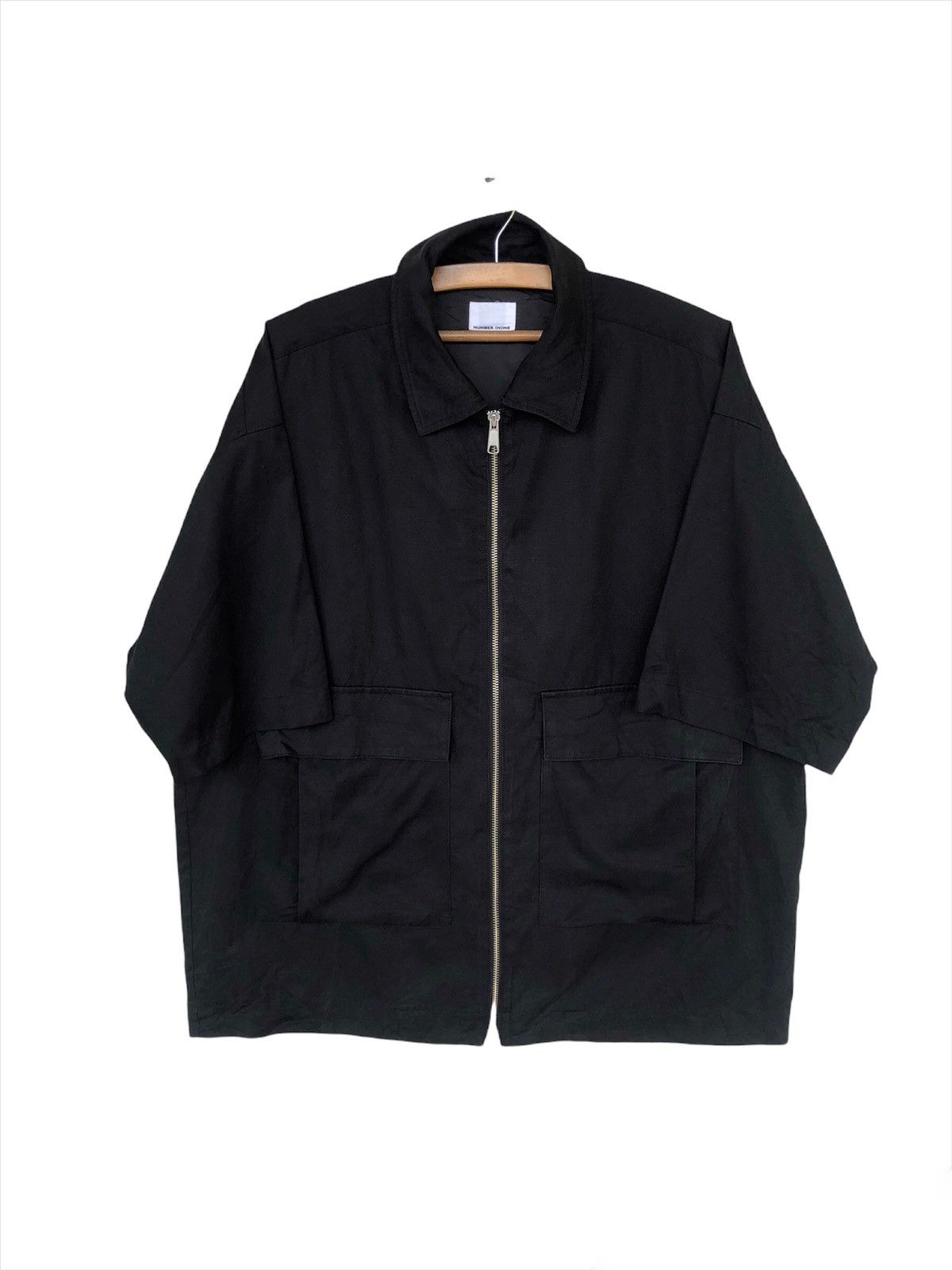 Number (N)ine GRAIL🔥AW15 Number Nine Rayon Zipper Shirt Jacket Size US XL / EU 56 / 4 - 3 Thumbnail