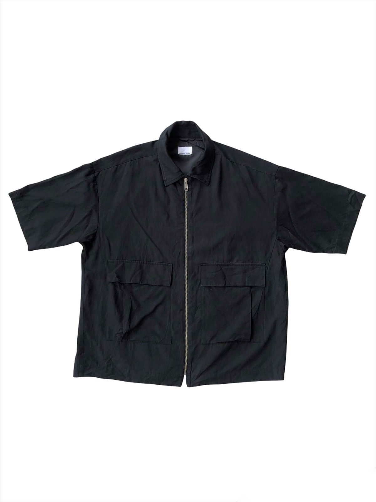 Number (N)ine GRAIL🔥AW15 Number Nine Rayon Zipper Shirt Jacket Size US XL / EU 56 / 4 - 2 Thumbnail