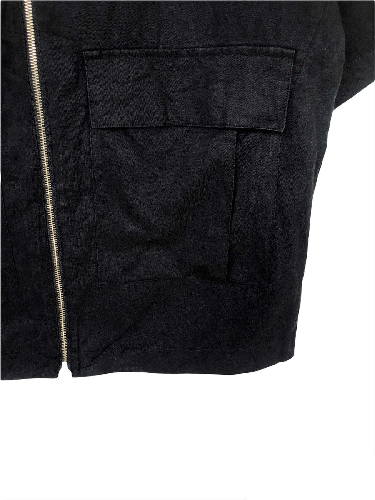 Number (N)ine GRAIL🔥AW15 Number Nine Rayon Zipper Shirt Jacket Size US XL / EU 56 / 4 - 5 Thumbnail