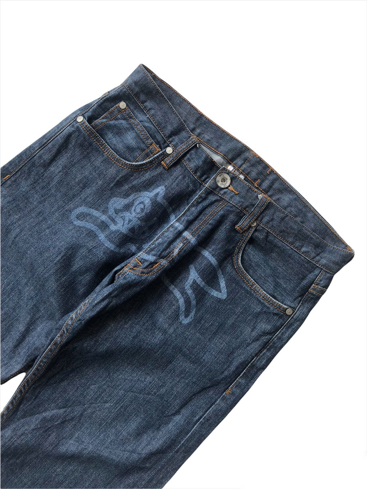 ARCHIVE Authentic BBC Ice Cream Running Dog Logo Jeans Denim