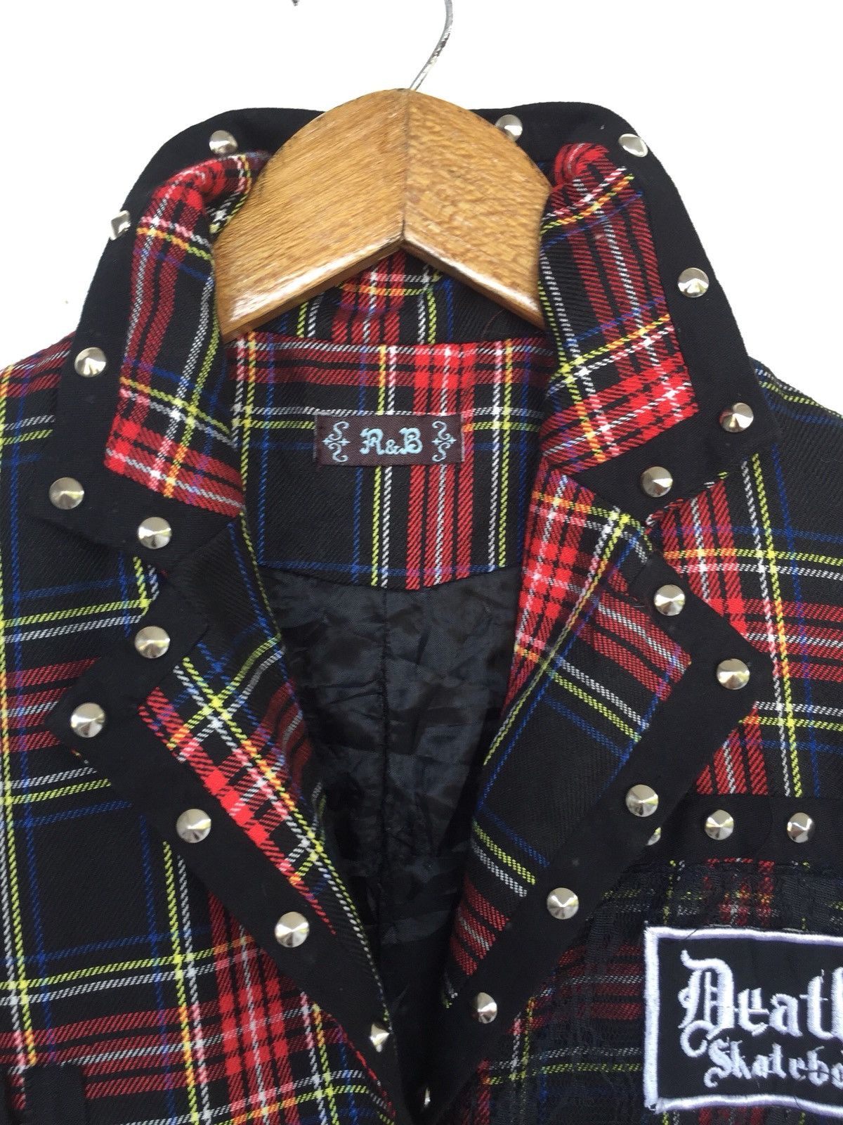 A.F.F.A. 🇯🇵 Bondage With Cross Print Band Name Punk Jacket Size US S / EU 44-46 / 1 - 6 Thumbnail