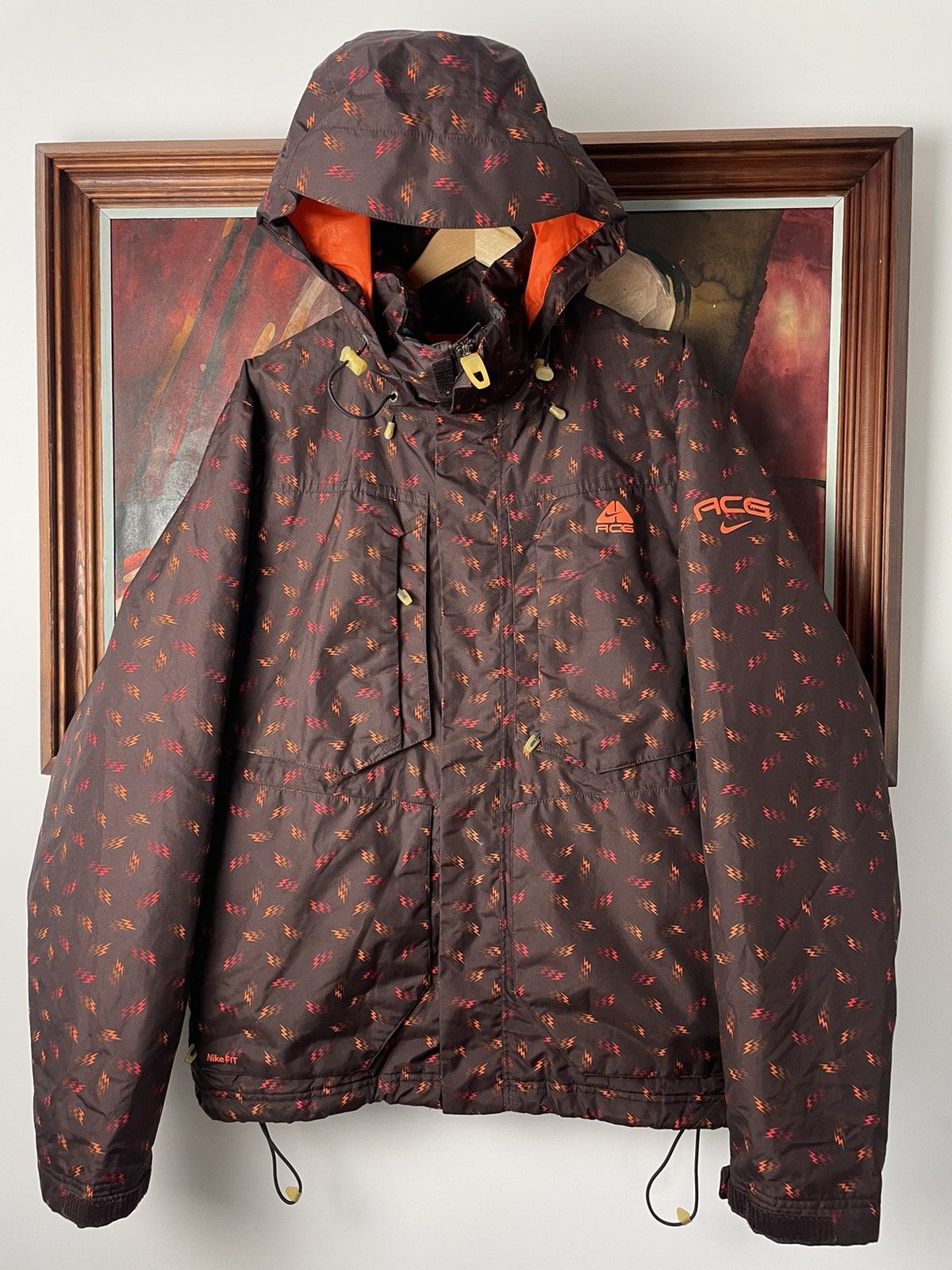 Nike ACG Nike ACG Vintage Y2k Storm Fit Jacket Outdoor Hype Fullprint Size US M / EU 48-50 / 2 - 1 Thumbnail