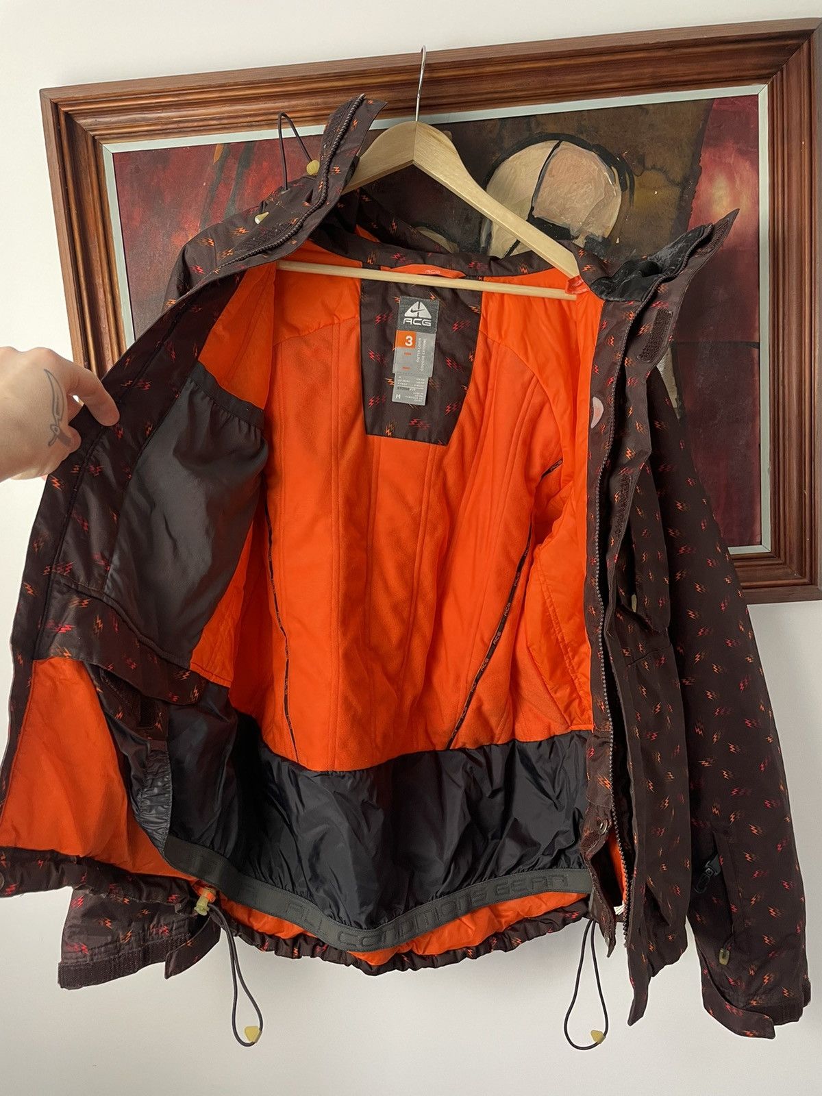 Nike ACG Nike ACG Vintage Y2k Storm Fit Jacket Outdoor Hype Fullprint Size US M / EU 48-50 / 2 - 3 Thumbnail