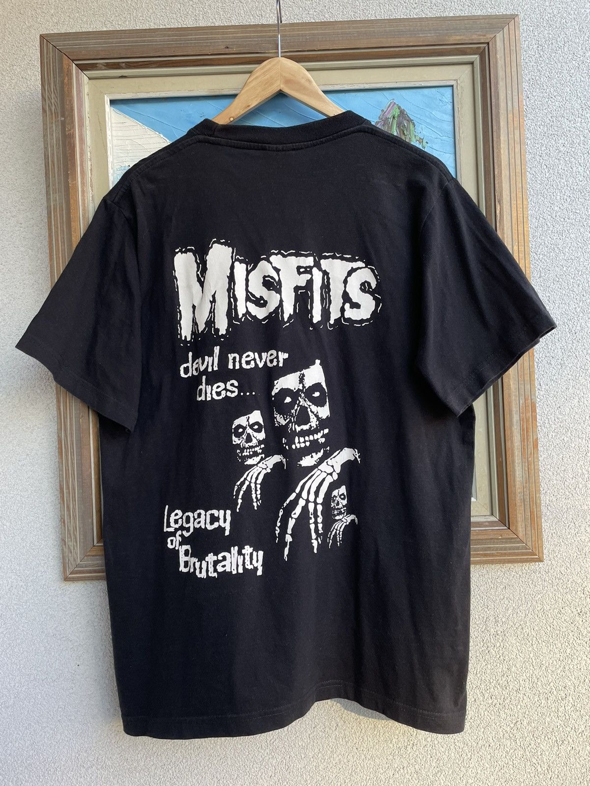 Band Tees Vintage Misfits Lagacy Of Brutality Band Tee Punkrock Ghost Size US L / EU 52-54 / 3 - 2 Thumbnail