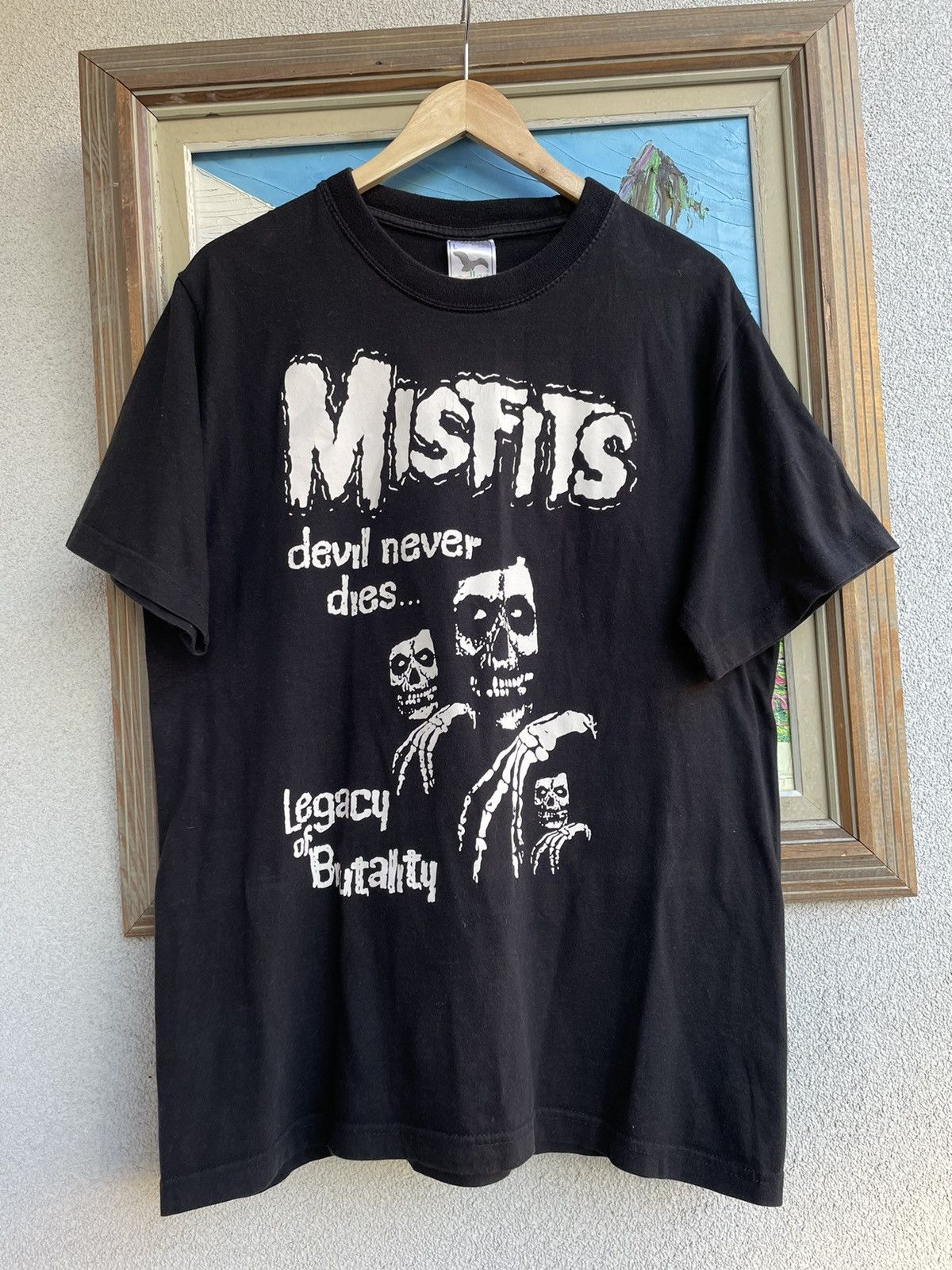 Band Tees Vintage Misfits Lagacy Of Brutality Band Tee Punkrock Ghost Size US L / EU 52-54 / 3 - 1 Thumbnail