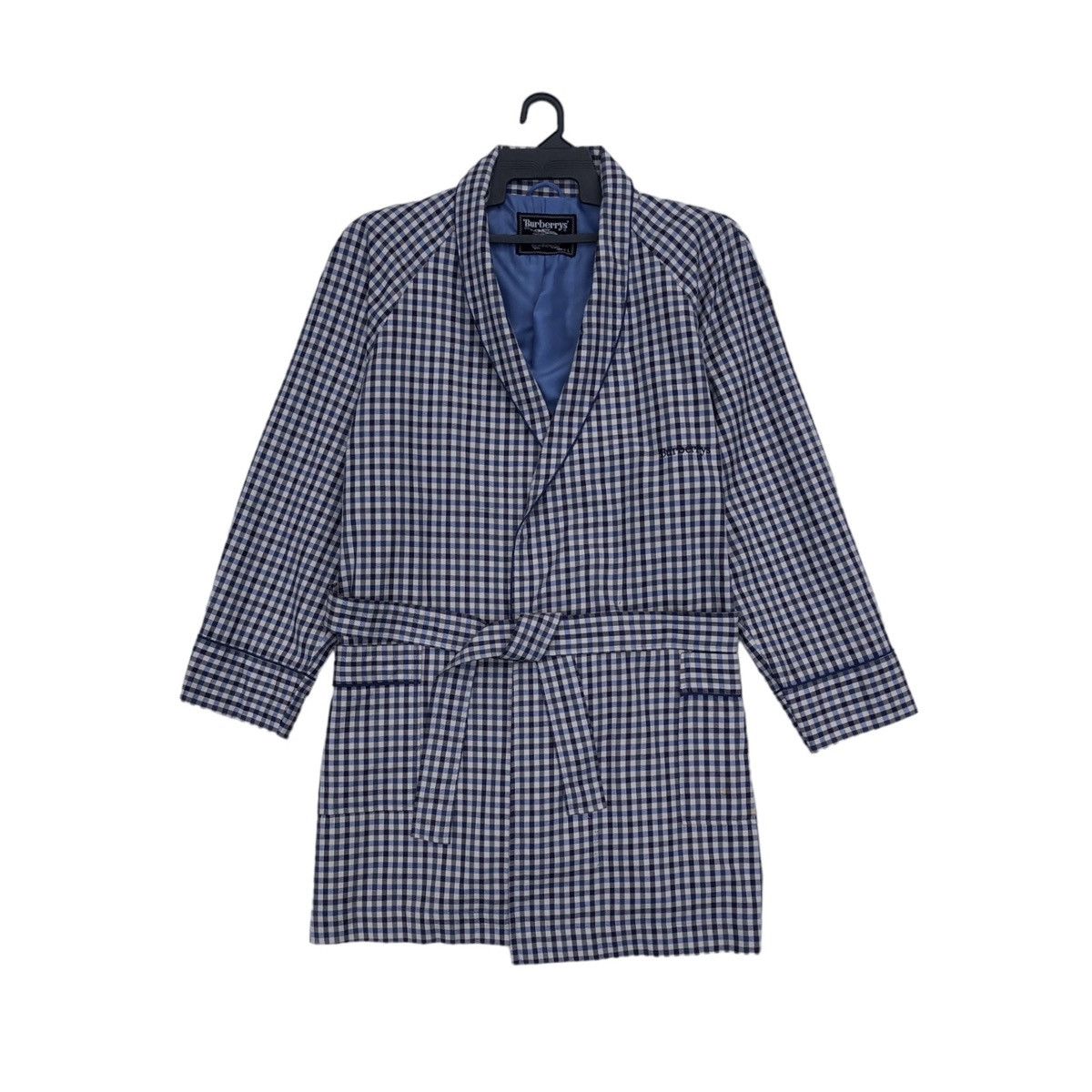 Vintage Burberrys Prorsum Gown Cotton Pajamas With Belt