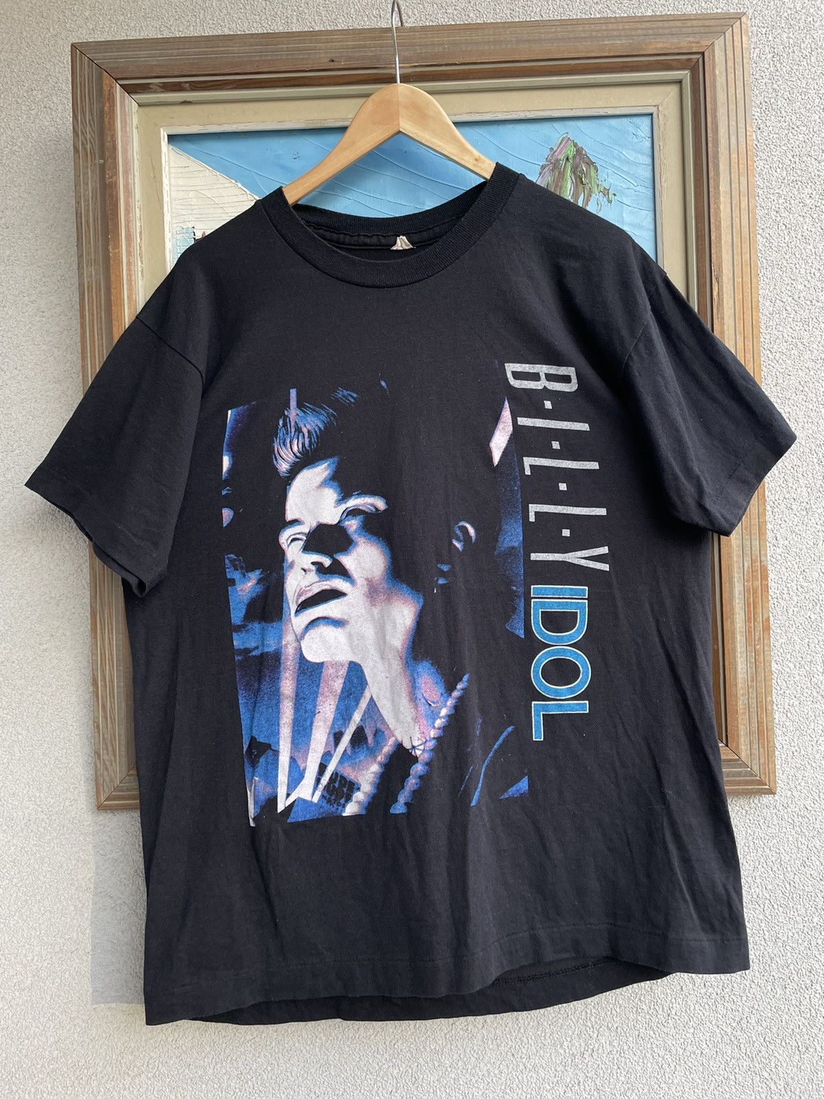 Band Tees Vintage 80s/90s Billy Idol Tour Band Tee Rare Print Hype Size US XL / EU 56 / 4 - 1 Thumbnail