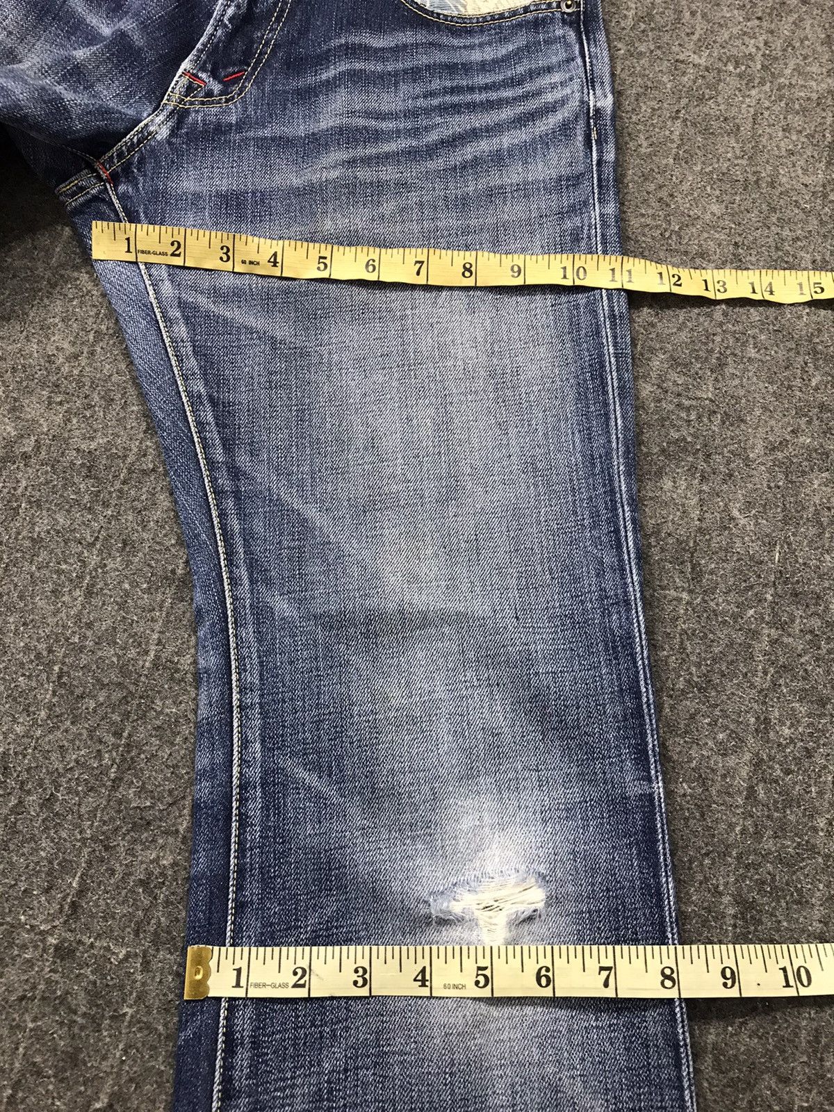 Japanese Brand × Vintage Vintage Japanese Brand Naminoritatsujin Distressed Jeans Size US 28 / EU 44 - 20 Thumbnail