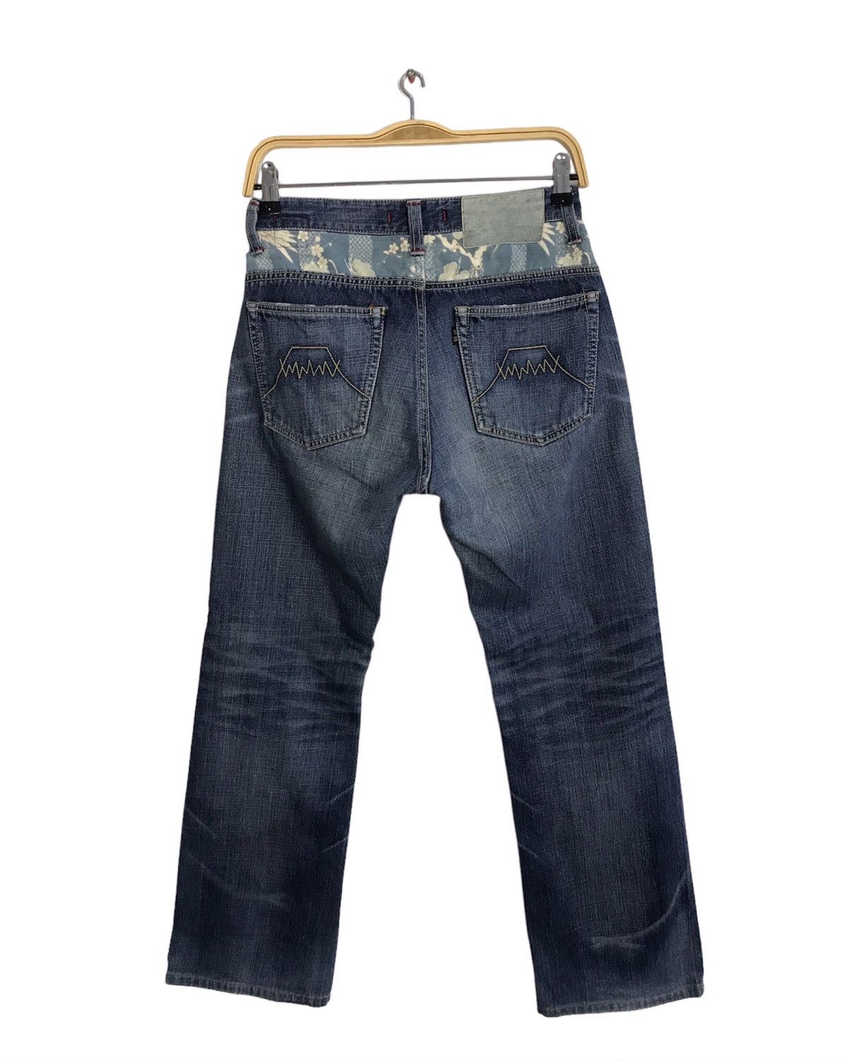 Japanese Brand × Vintage Vintage Japanese Brand Naminoritatsujin Distressed Jeans Size US 28 / EU 44 - 2 Thumbnail