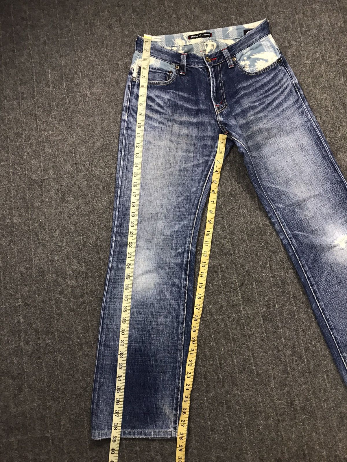 Japanese Brand × Vintage Vintage Japanese Brand Naminoritatsujin Distressed Jeans Size US 28 / EU 44 - 21 Thumbnail