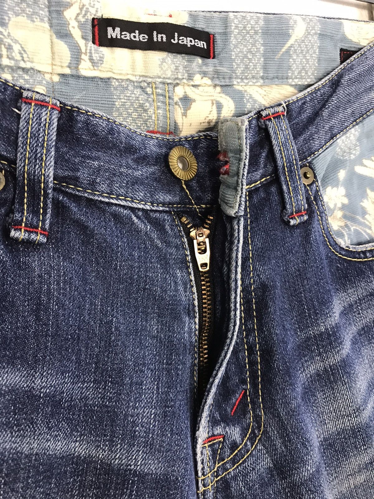 Japanese Brand × Vintage Vintage Japanese Brand Naminoritatsujin Distressed Jeans Size US 28 / EU 44 - 9 Thumbnail