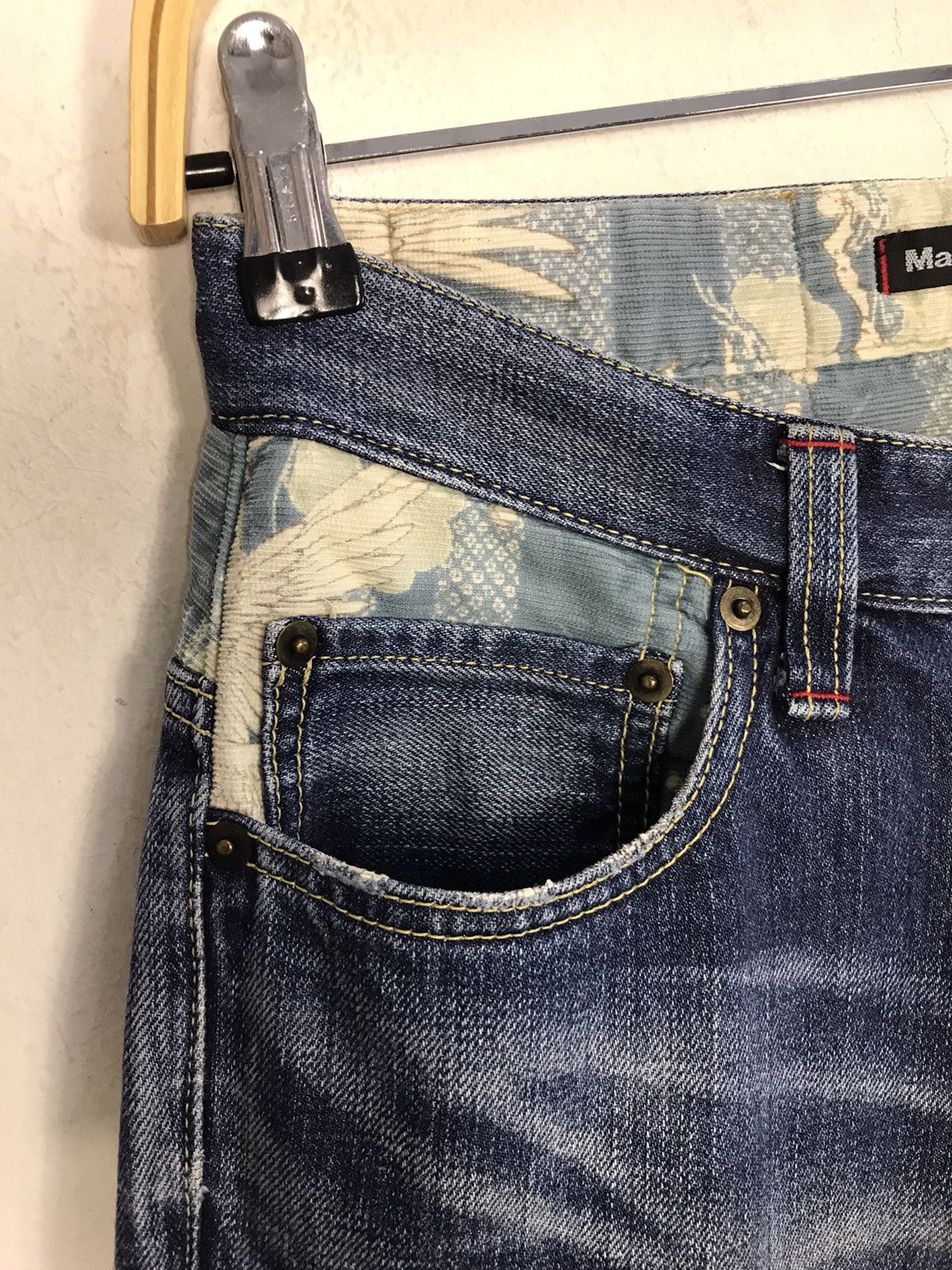 Japanese Brand × Vintage Vintage Japanese Brand Naminoritatsujin Distressed Jeans Size US 28 / EU 44 - 8 Thumbnail