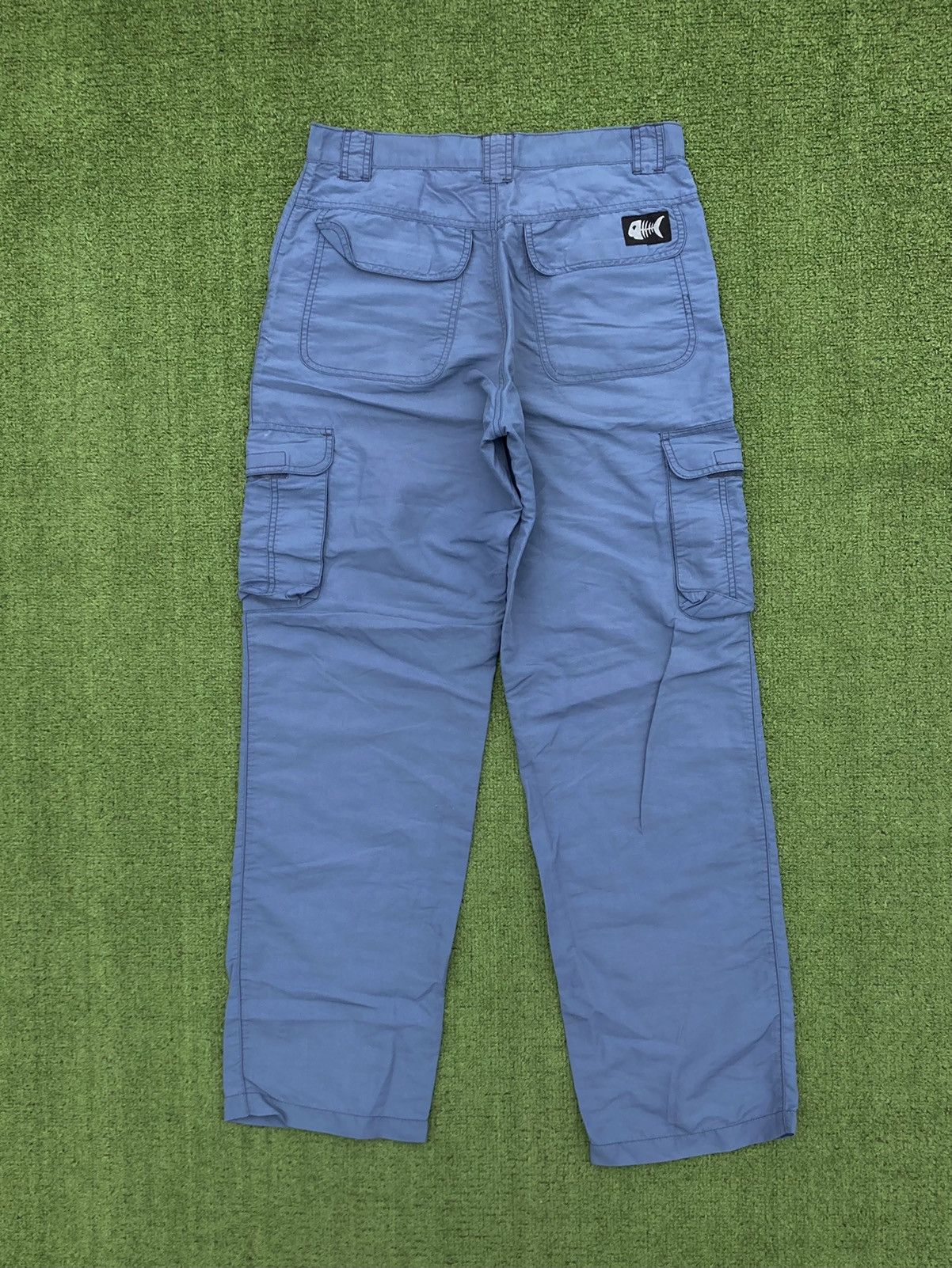 Nike Vintage Nylon Cargo Pants Fishbone from 90s Grailed