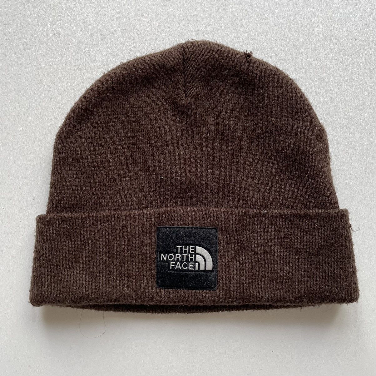 The North Face Vintage 2000s The North Face Embroidered Brown Beanie Rare Size ONE SIZE - 1 Thumbnail