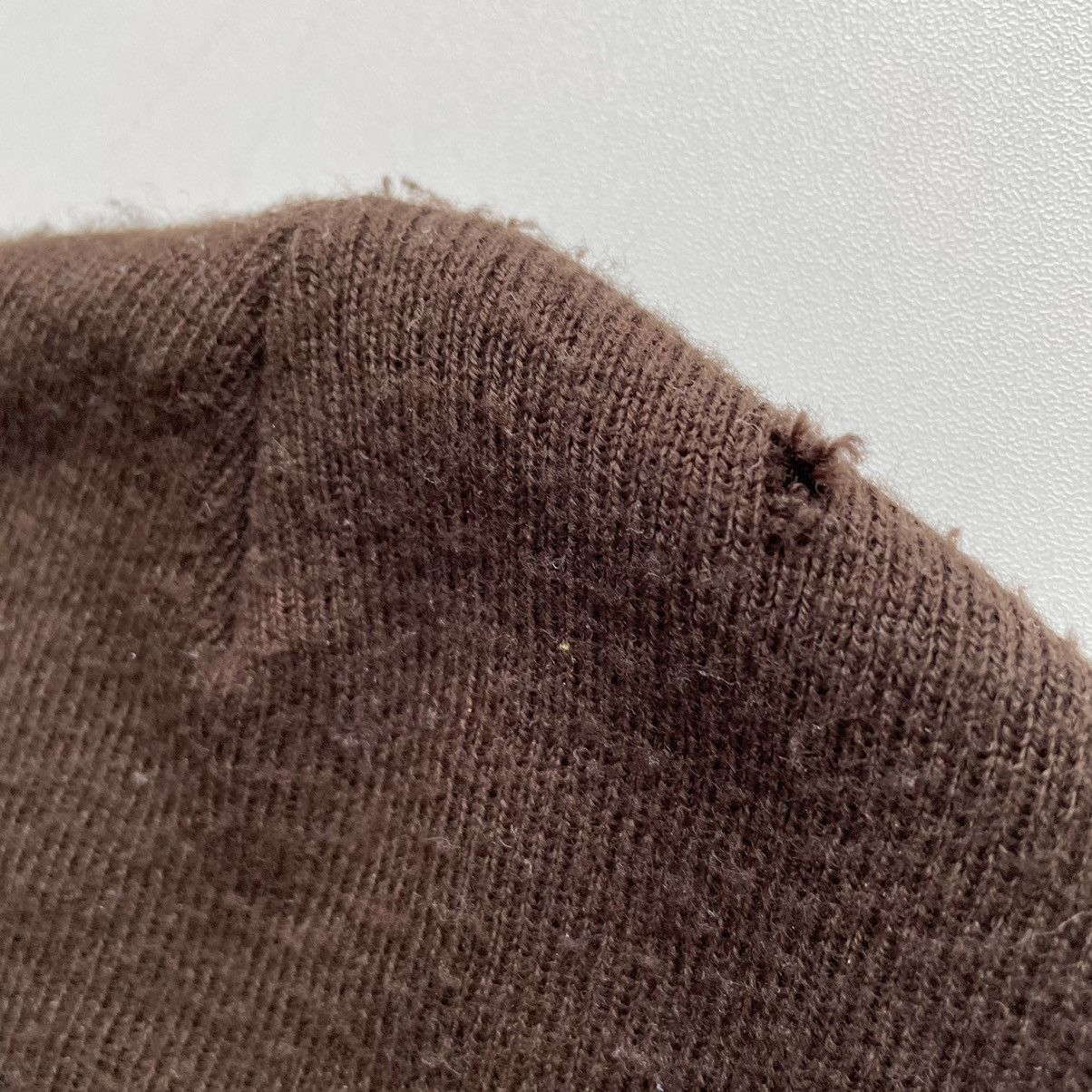 The North Face Vintage 2000s The North Face Embroidered Brown Beanie Rare Size ONE SIZE - 2 Thumbnail