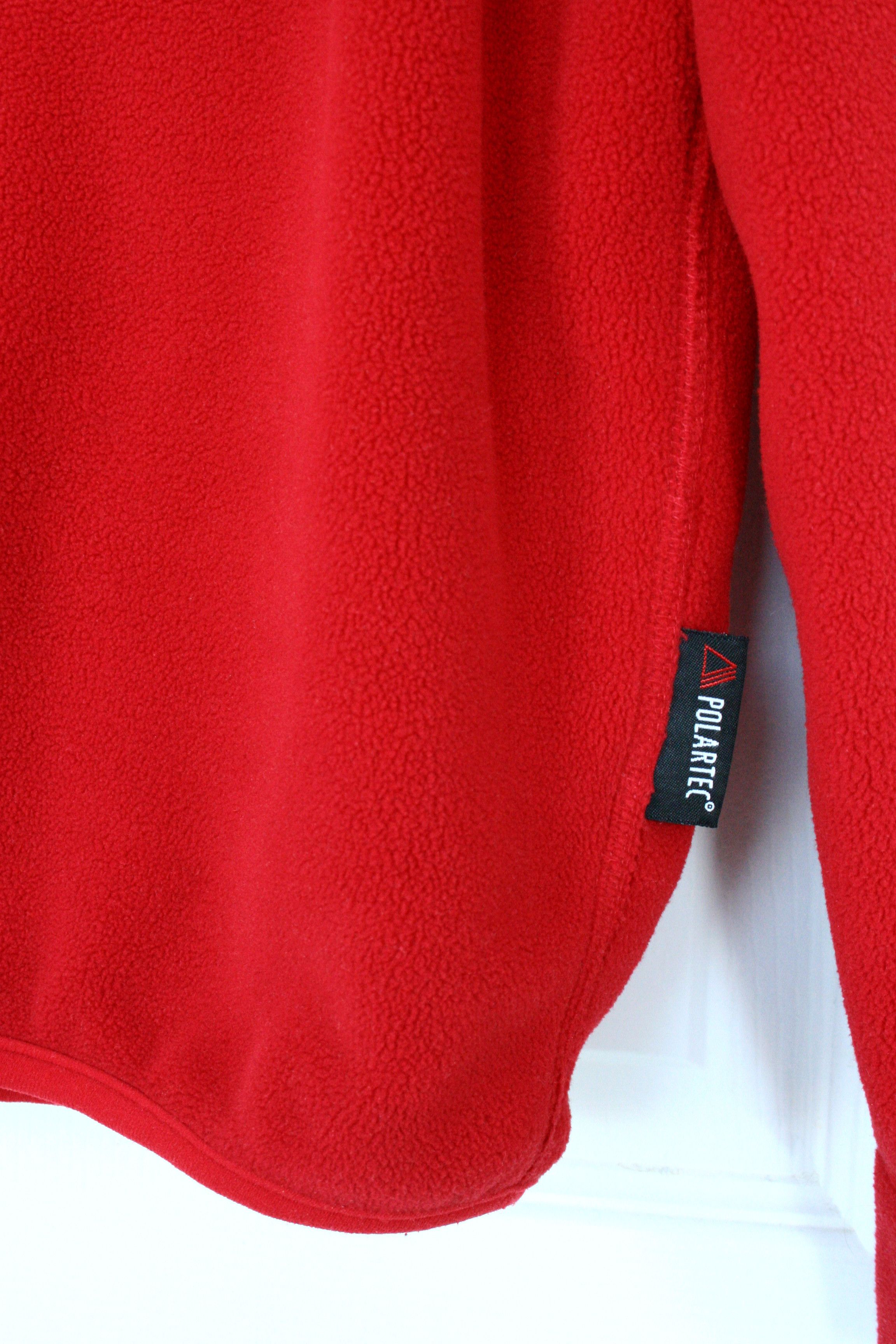 Polo Ralph Lauren Polo Sport Vivid Red Fleece Ralph RRL Lauren Quarter 1/4 Zip Size US XS / EU 42 / 0 - 5 Thumbnail