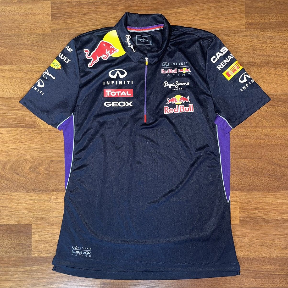Pepe Jeans × Racing × Red Bull INFINITI RED BULL RACING PEPE JEANS POLO ...