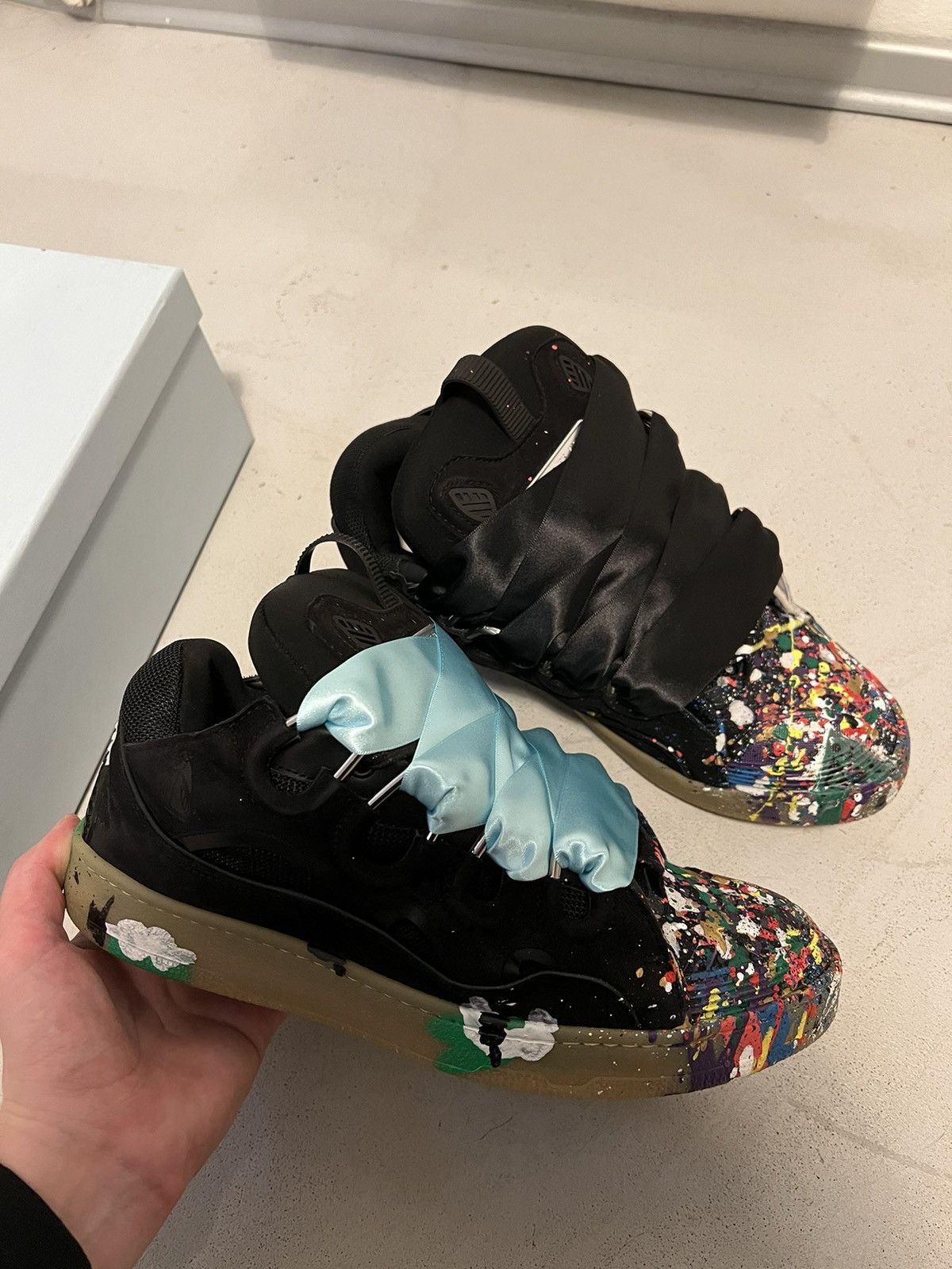 image of New Gallery Dept x Lanvin Curb Sneaker Eu 36 in Black, Women's