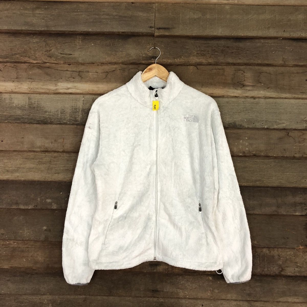 The North Face The North Face fleece White Sweater #3137 Size L / US 10 / IT 46 - 1 Thumbnail