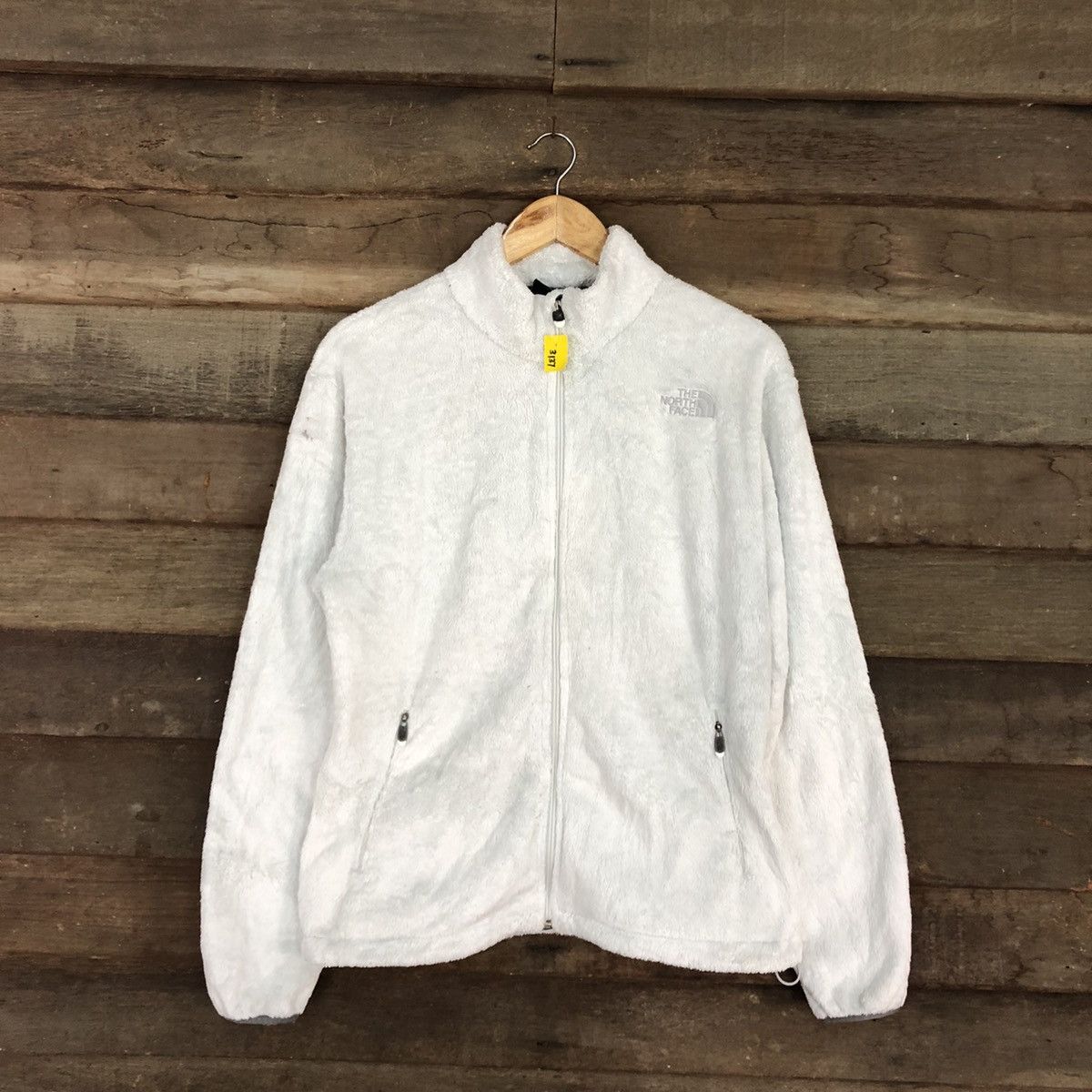 The North Face The North Face fleece White Sweater #3137 Size L / US 10 / IT 46 - 3 Thumbnail