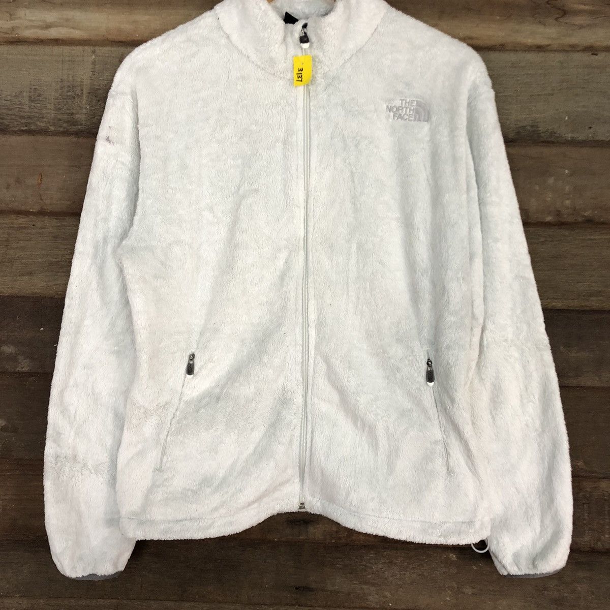 The North Face The North Face fleece White Sweater #3137 Size L / US 10 / IT 46 - 8 Thumbnail