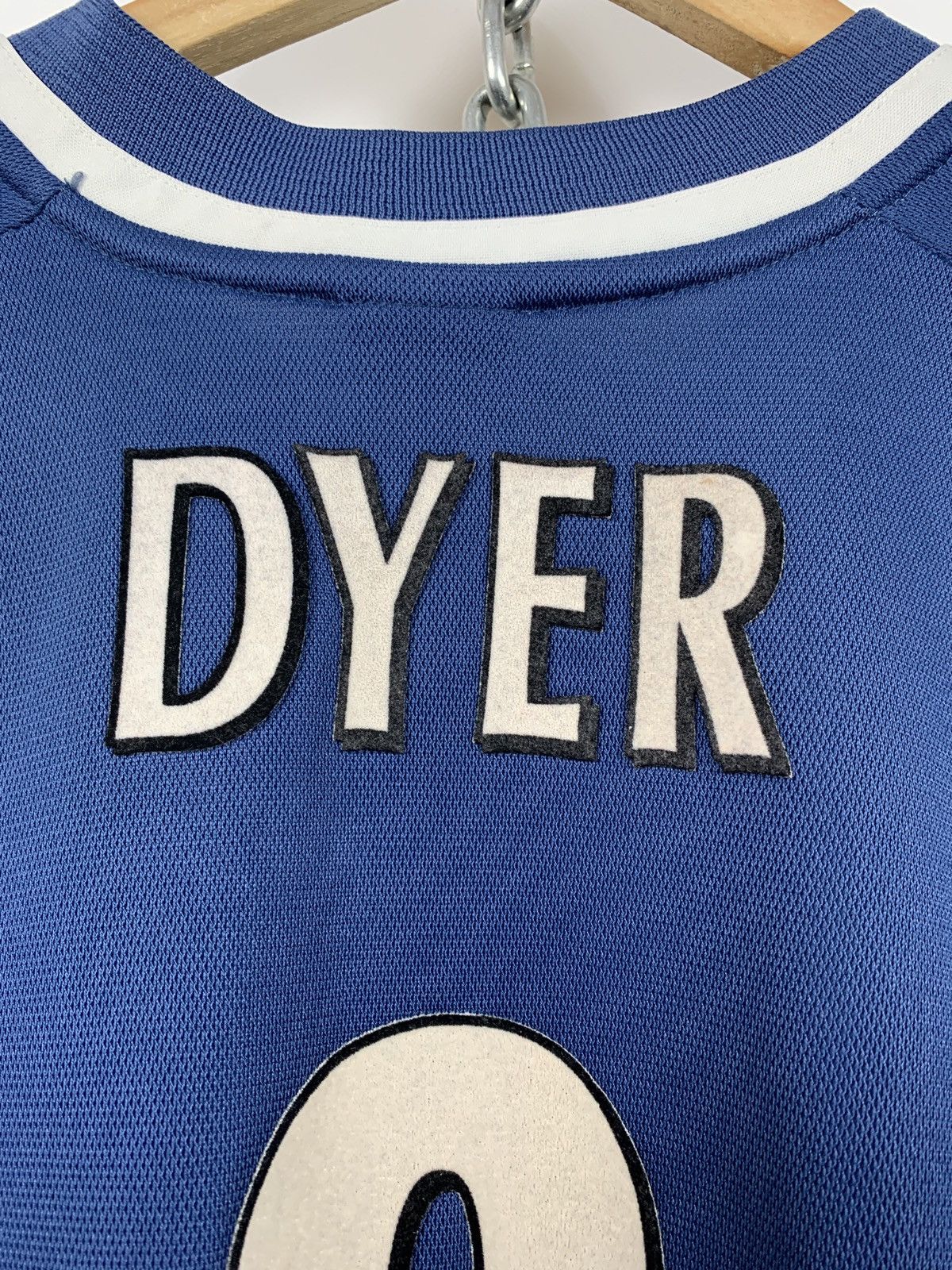 Adidas 2001/02 Adidas Newcastle United Kieron Dyer #8 Soccer Jersey Size US L / EU 52-54 / 3 - 13 Thumbnail
