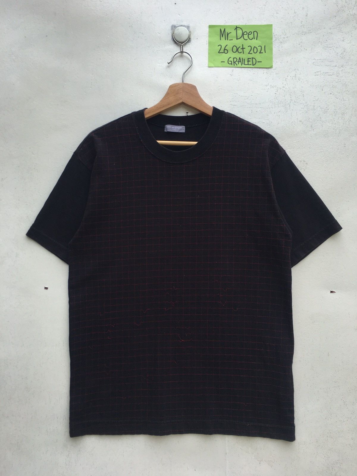 Comme des Garcons Rare Vintage Comme Des Garcons AD2002 Threaded Tshirt Size US S / EU 44-46 / 1 - 2 Thumbnail