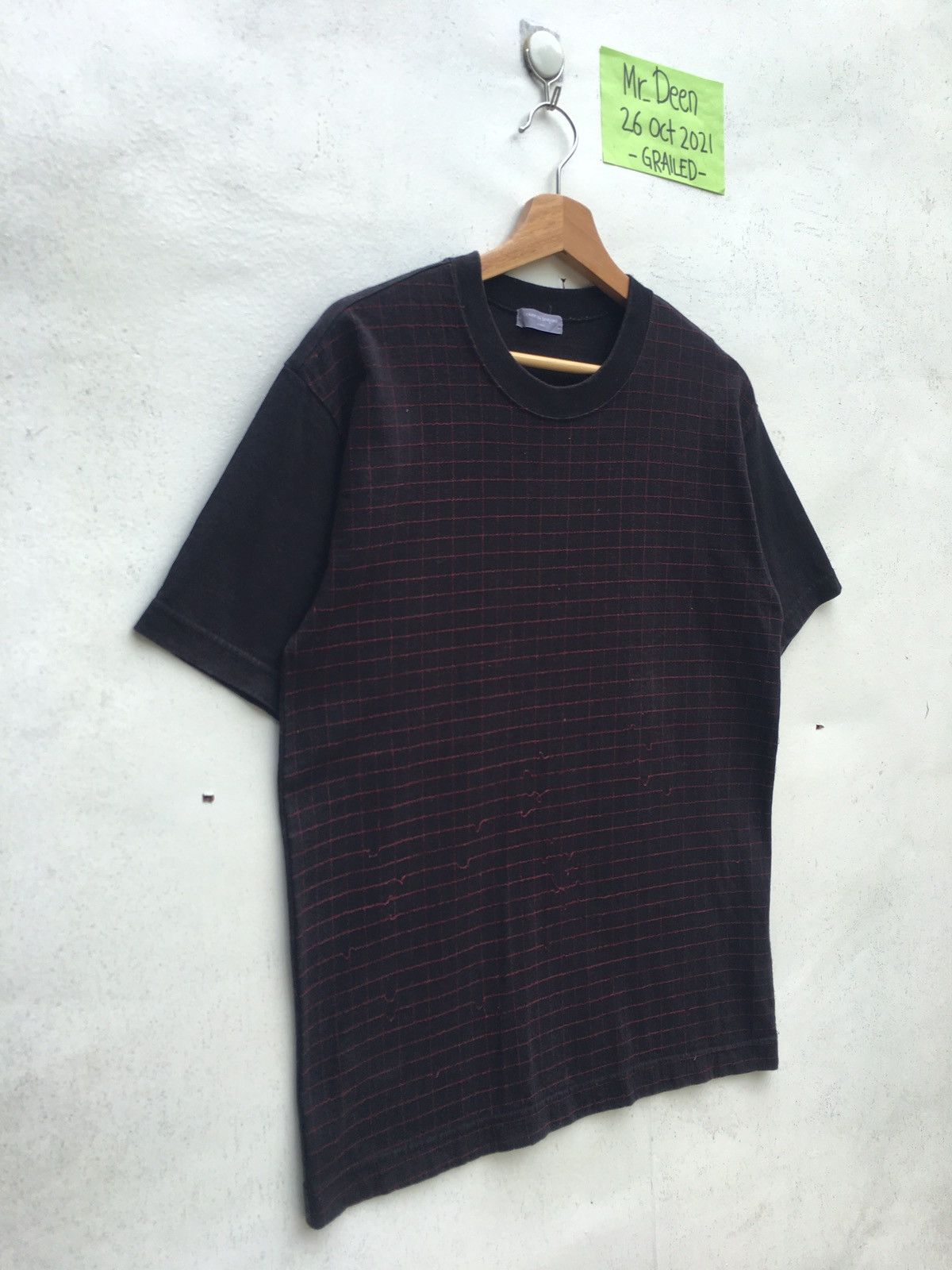 Comme des Garcons Rare Vintage Comme Des Garcons AD2002 Threaded Tshirt Size US S / EU 44-46 / 1 - 3 Thumbnail