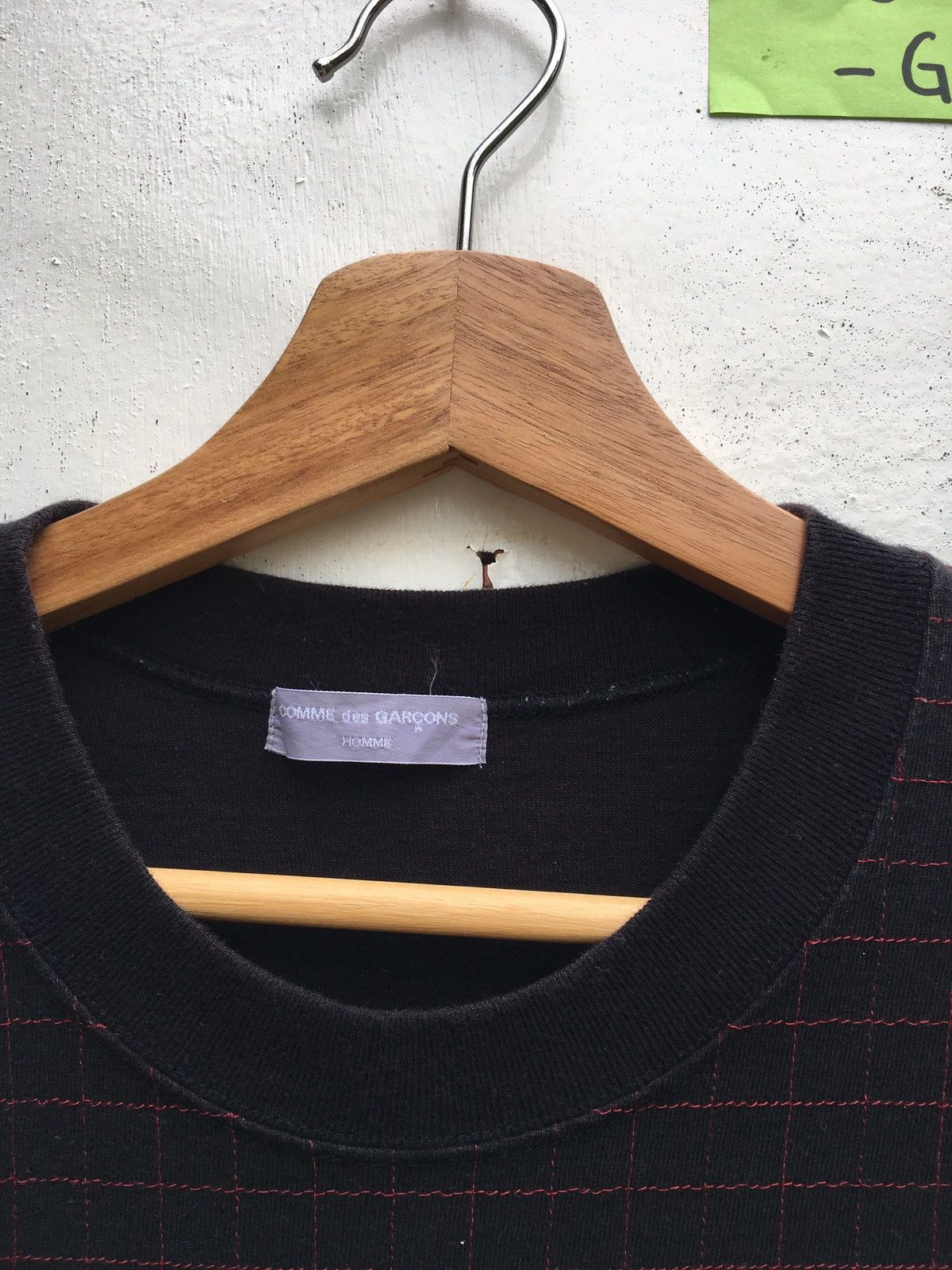Comme des Garcons Rare Vintage Comme Des Garcons AD2002 Threaded Tshirt Size US S / EU 44-46 / 1 - 9 Thumbnail