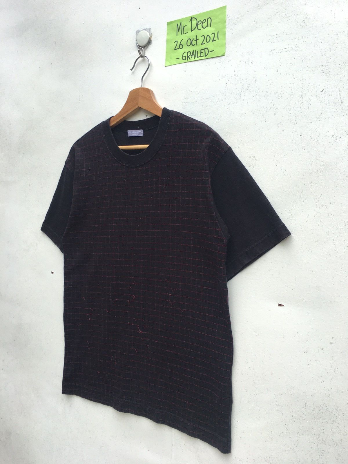 Comme des Garcons Rare Vintage Comme Des Garcons AD2002 Threaded Tshirt Size US S / EU 44-46 / 1 - 4 Thumbnail