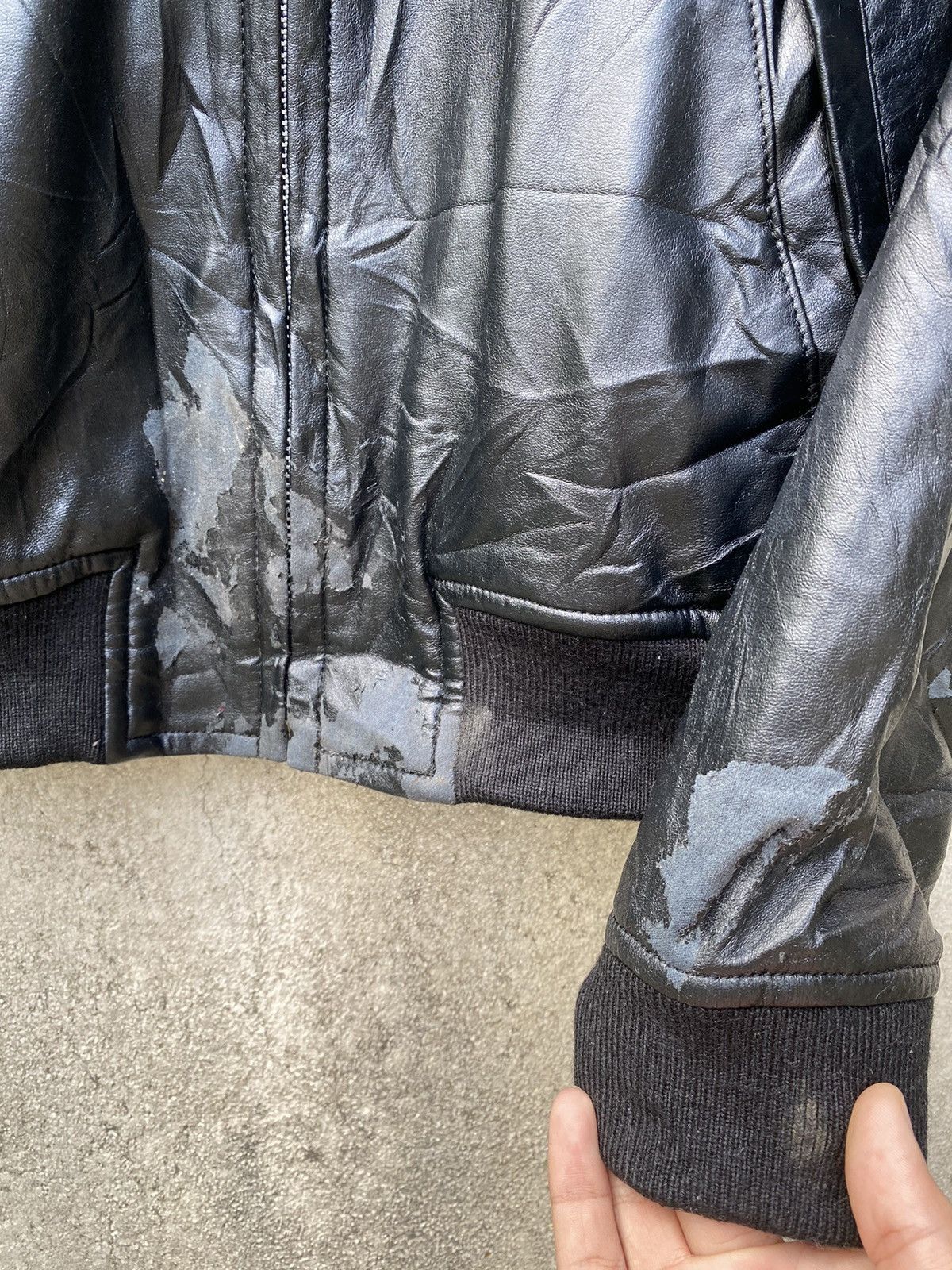 Comme des Garcons 🔥 AD 2011 COMME des GARÇONS Black Bomber Jacket Size US S / EU 44-46 / 1 - 9 Thumbnail