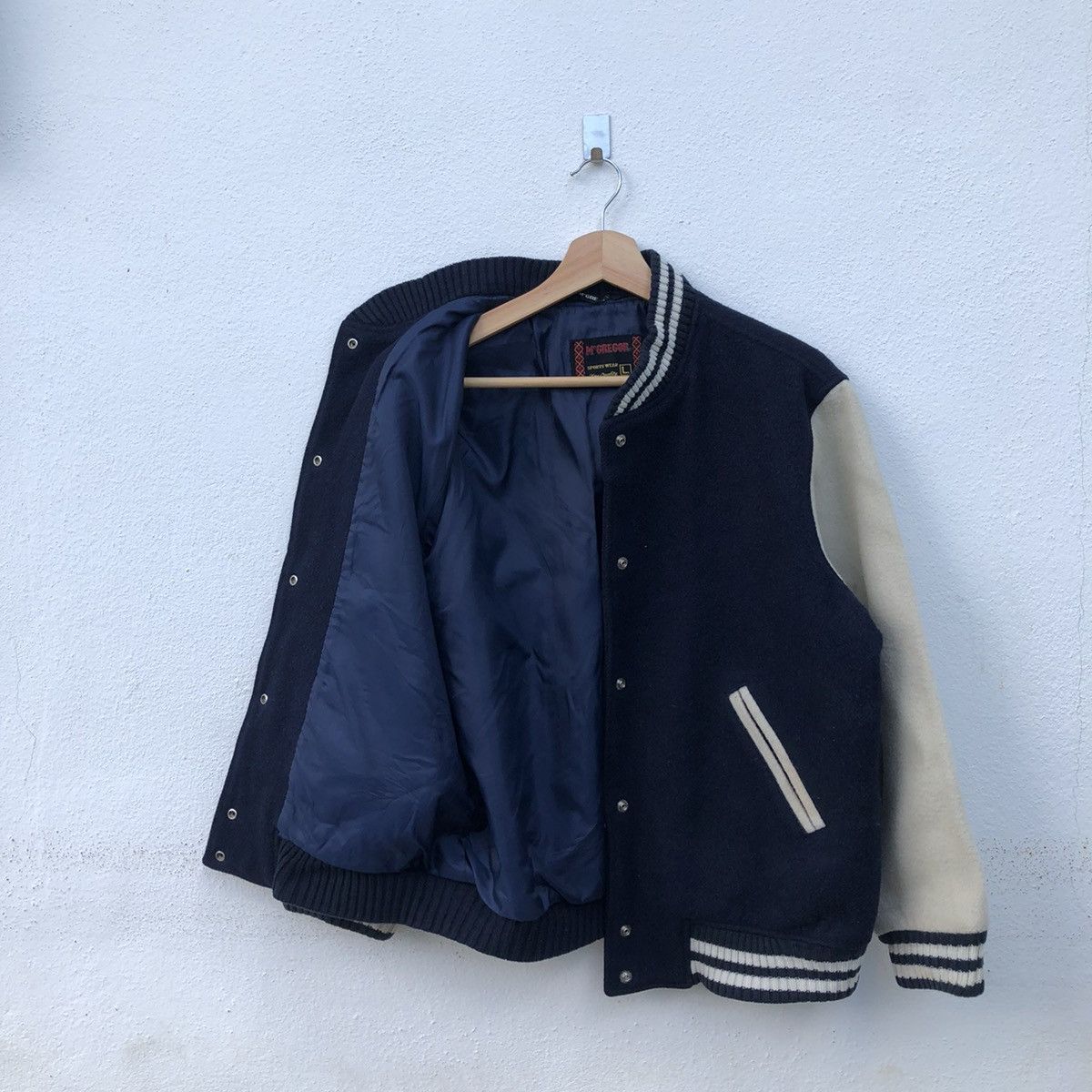 Japanese Brand VINTAGE VARSITY JACKET MCGREGOR Size US L / EU 52-54 / 3 - 8 Thumbnail