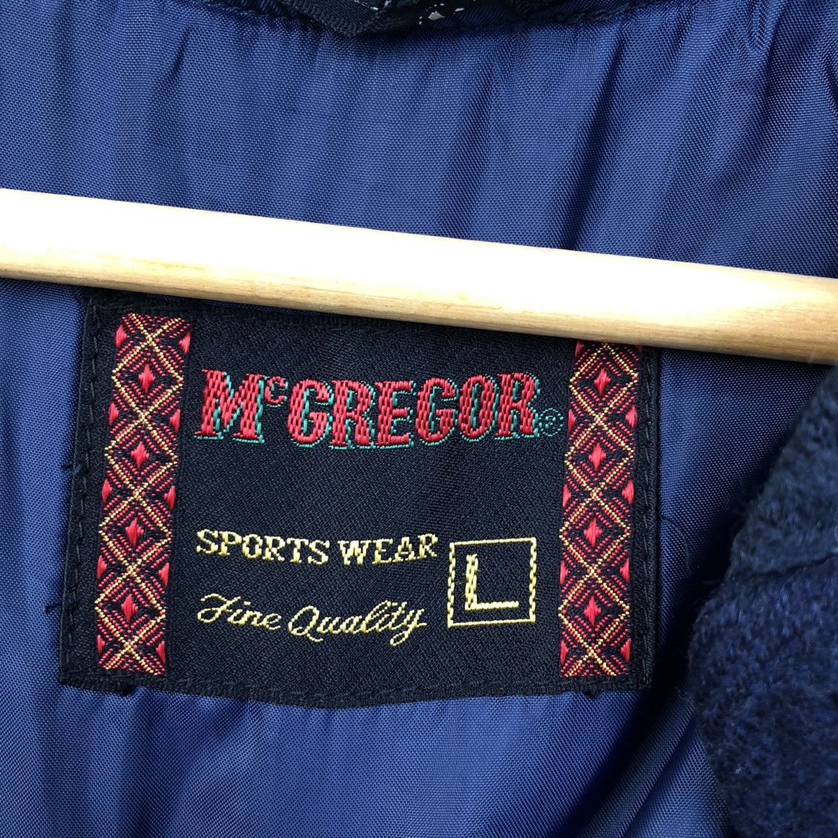 Japanese Brand VINTAGE VARSITY JACKET MCGREGOR Size US L / EU 52-54 / 3 - 9 Thumbnail
