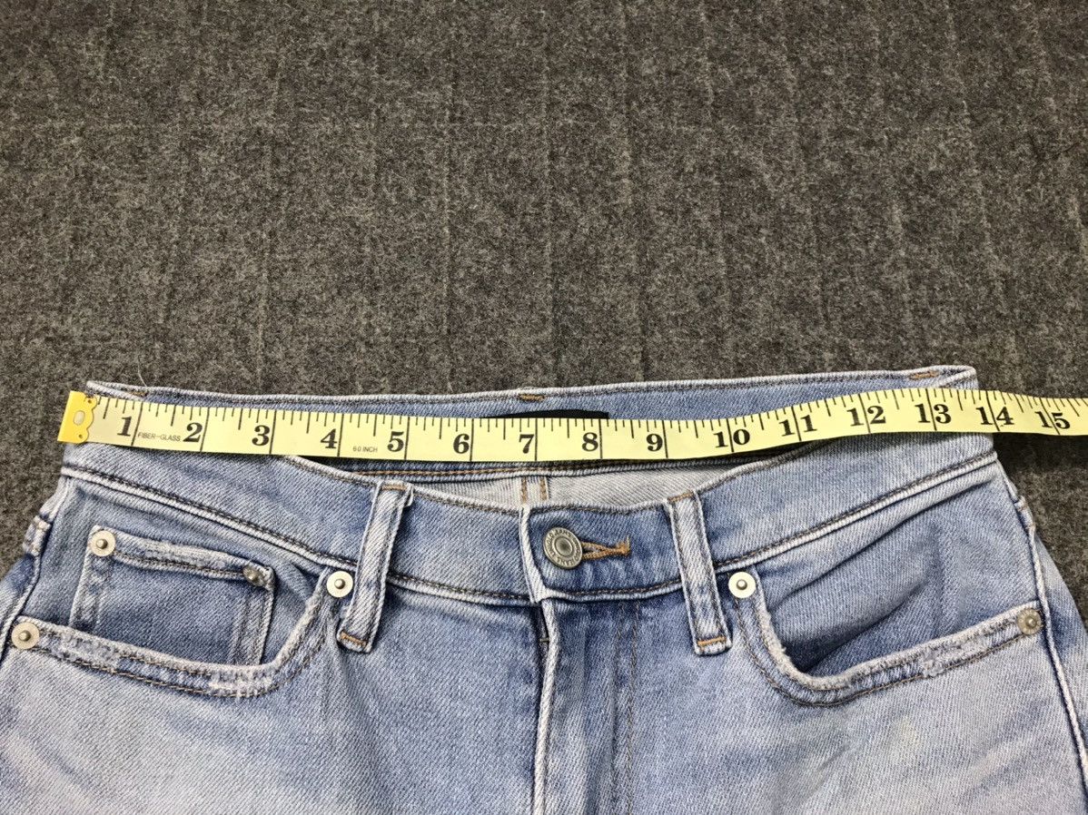 Japanese Brand × Vintage Uniqlo Distressed Denim Jeans Indigo Straight Cut Size US 28 / EU 44 - 8 Thumbnail