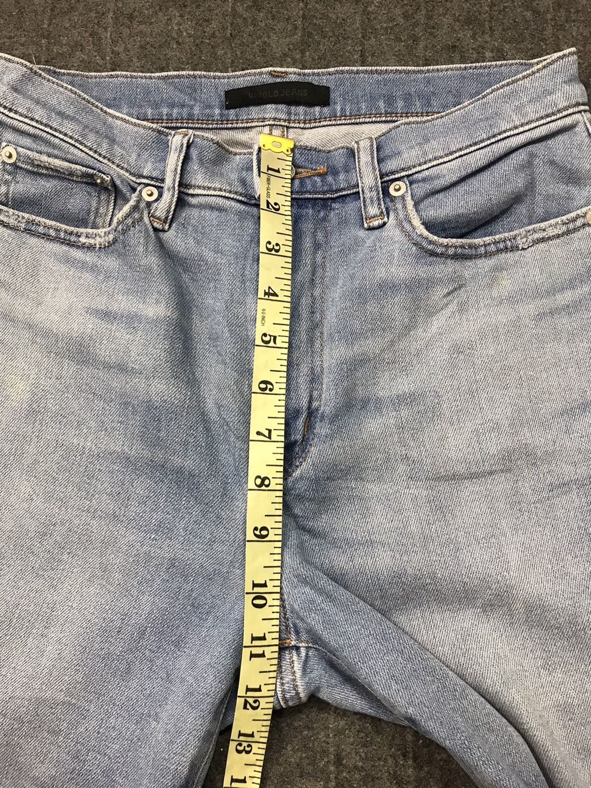 Japanese Brand × Vintage Uniqlo Distressed Denim Jeans Indigo Straight Cut Size US 28 / EU 44 - 11 Thumbnail