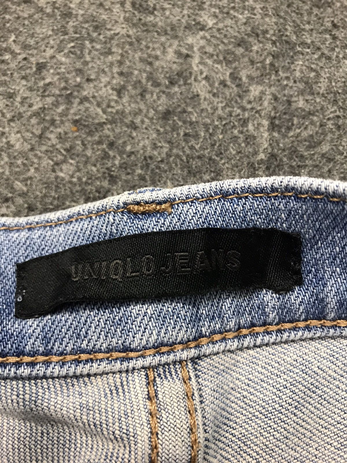 Japanese Brand × Vintage Uniqlo Distressed Denim Jeans Indigo Straight Cut Size US 28 / EU 44 - 7 Thumbnail