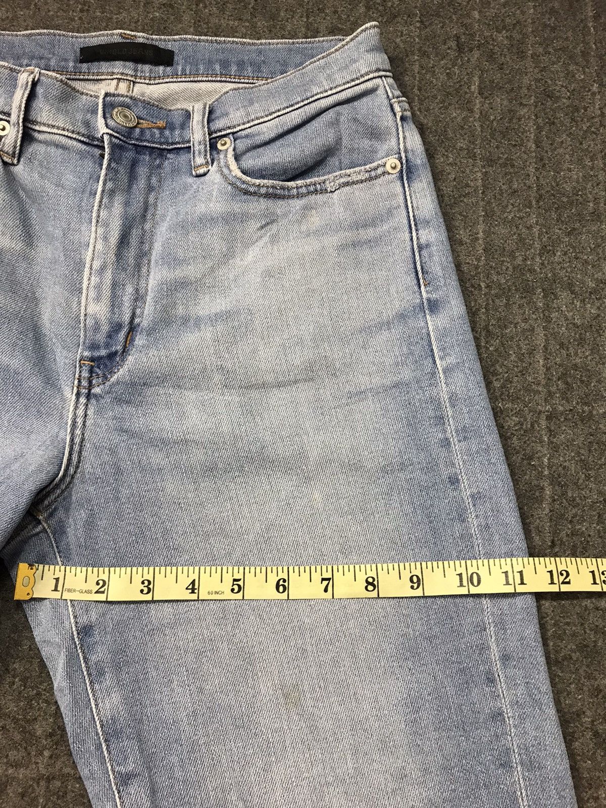 Japanese Brand × Vintage Uniqlo Distressed Denim Jeans Indigo Straight Cut Size US 28 / EU 44 - 12 Thumbnail